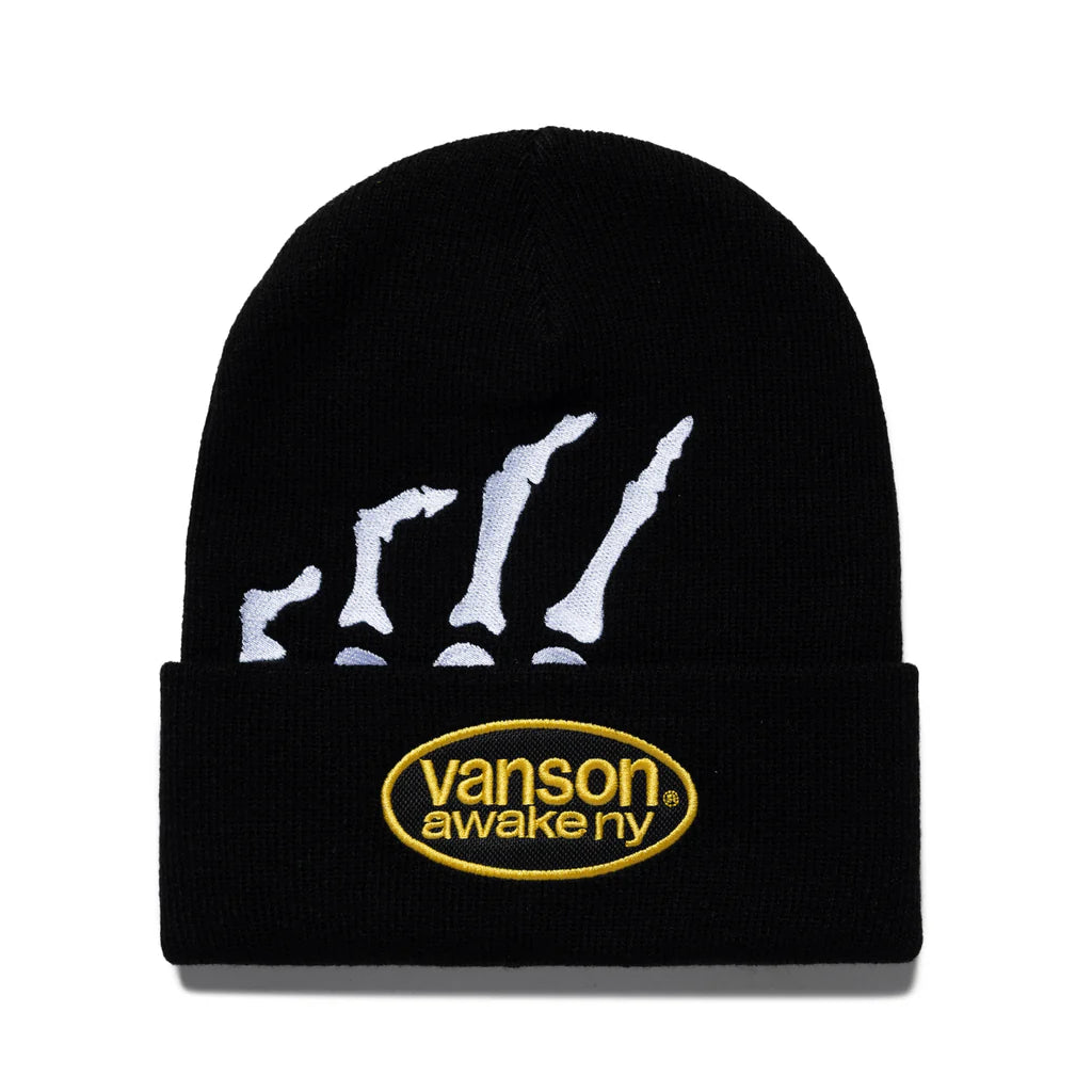 Awake NY Vanson Bones Beanie 'Black'