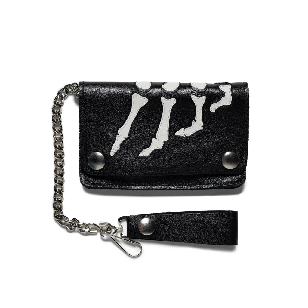 Awake NY Vanson Bones Chain Wallet 'Black'