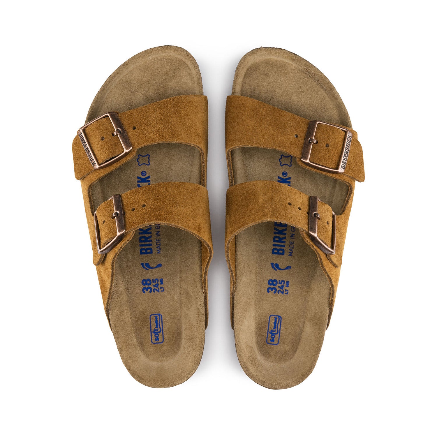 Birkenstock Arizona Soft Foot Bed 'Suede Mink'