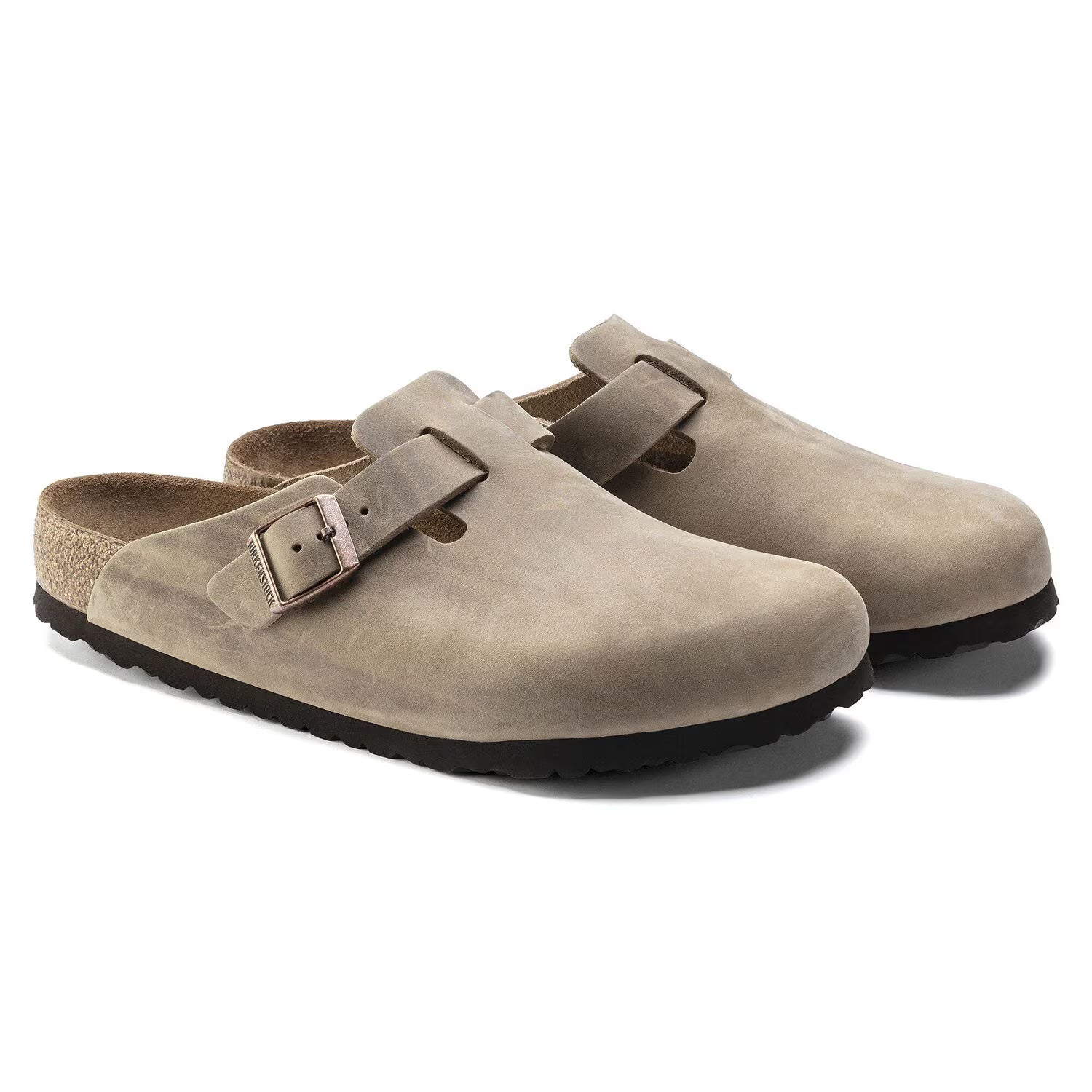 Birkenstock Boston Soft Footbed Oiled Leather 'Tabacco Brown'