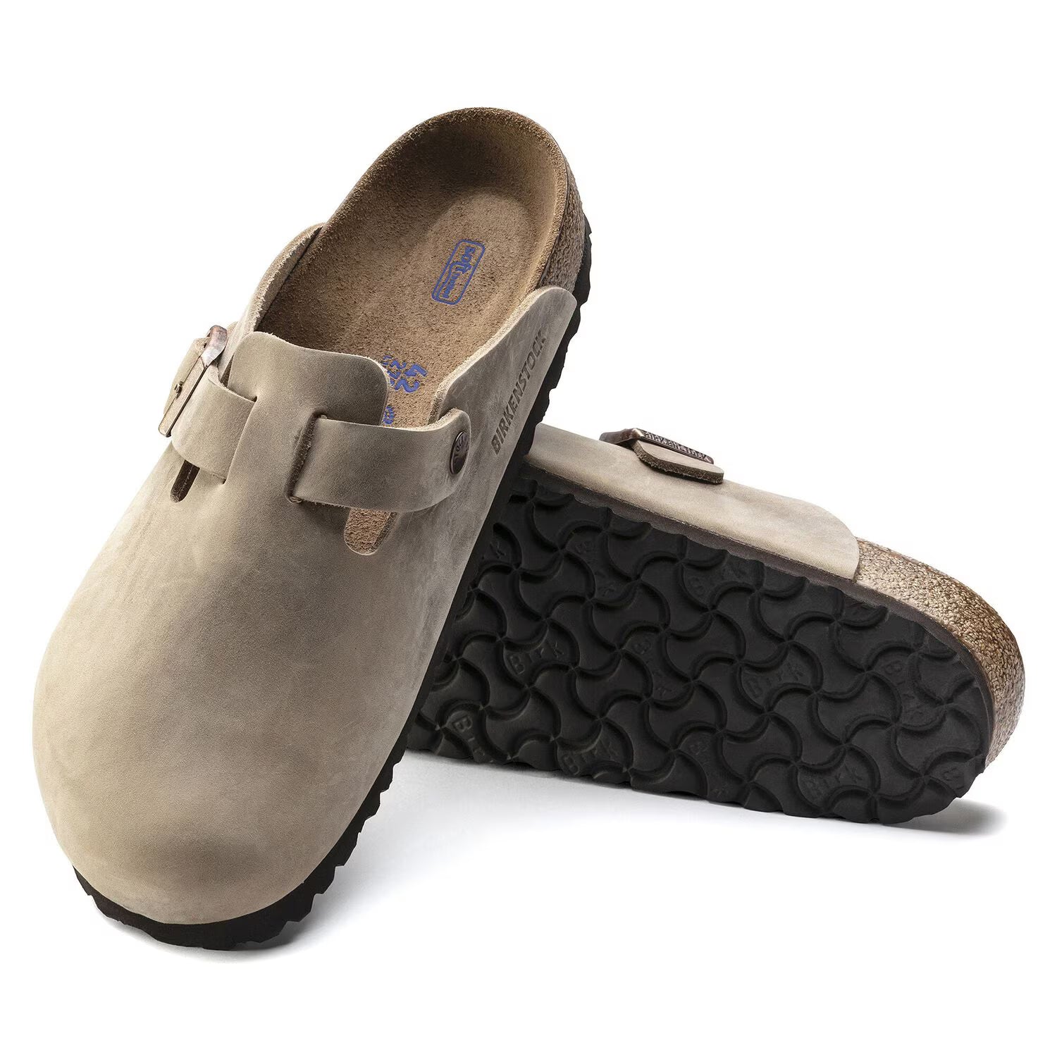 Birkenstock Boston Soft Footbed Oiled Leather 'Tabacco Brown'