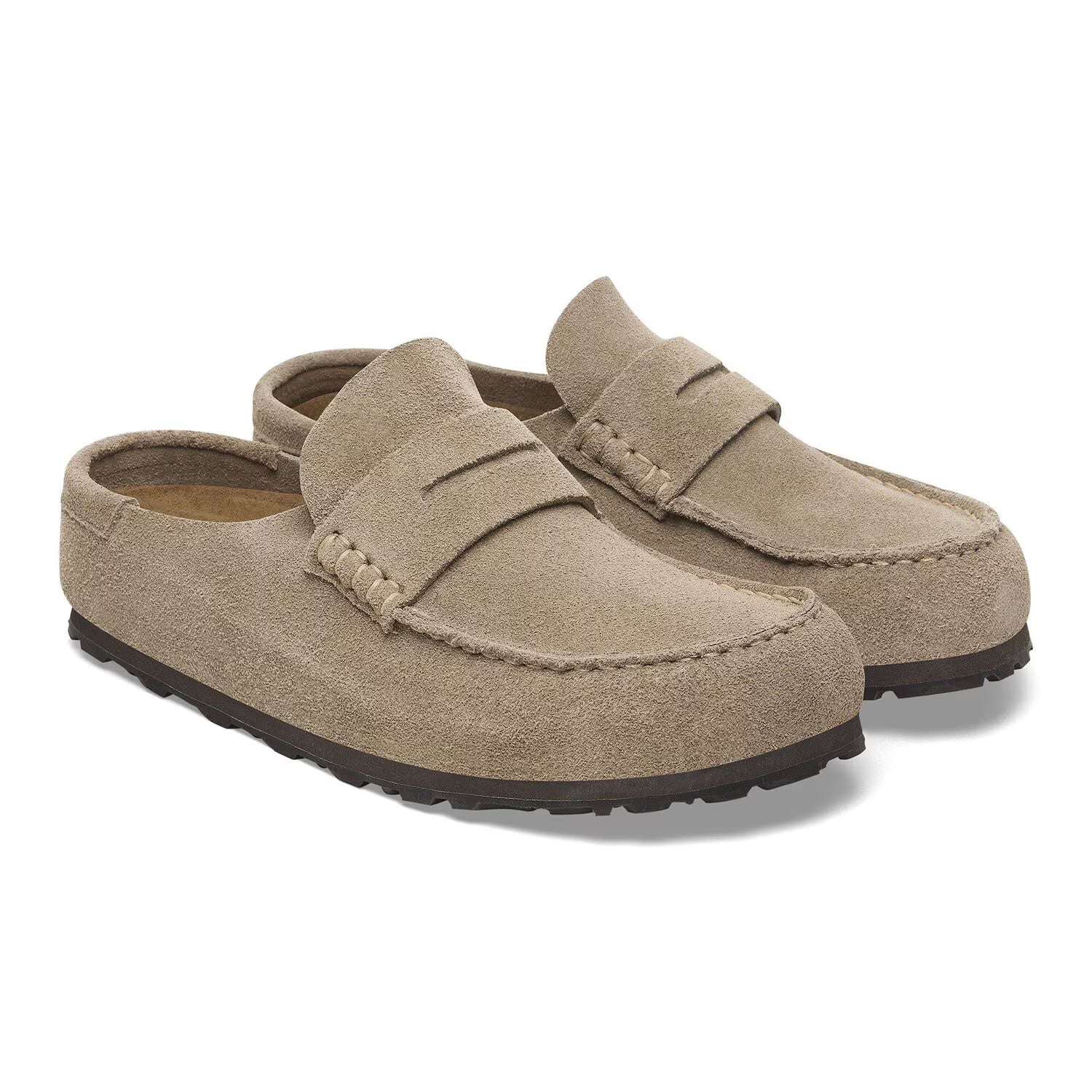 Birkenstock Naples 2.0 'Wrapped Suede Taupe'