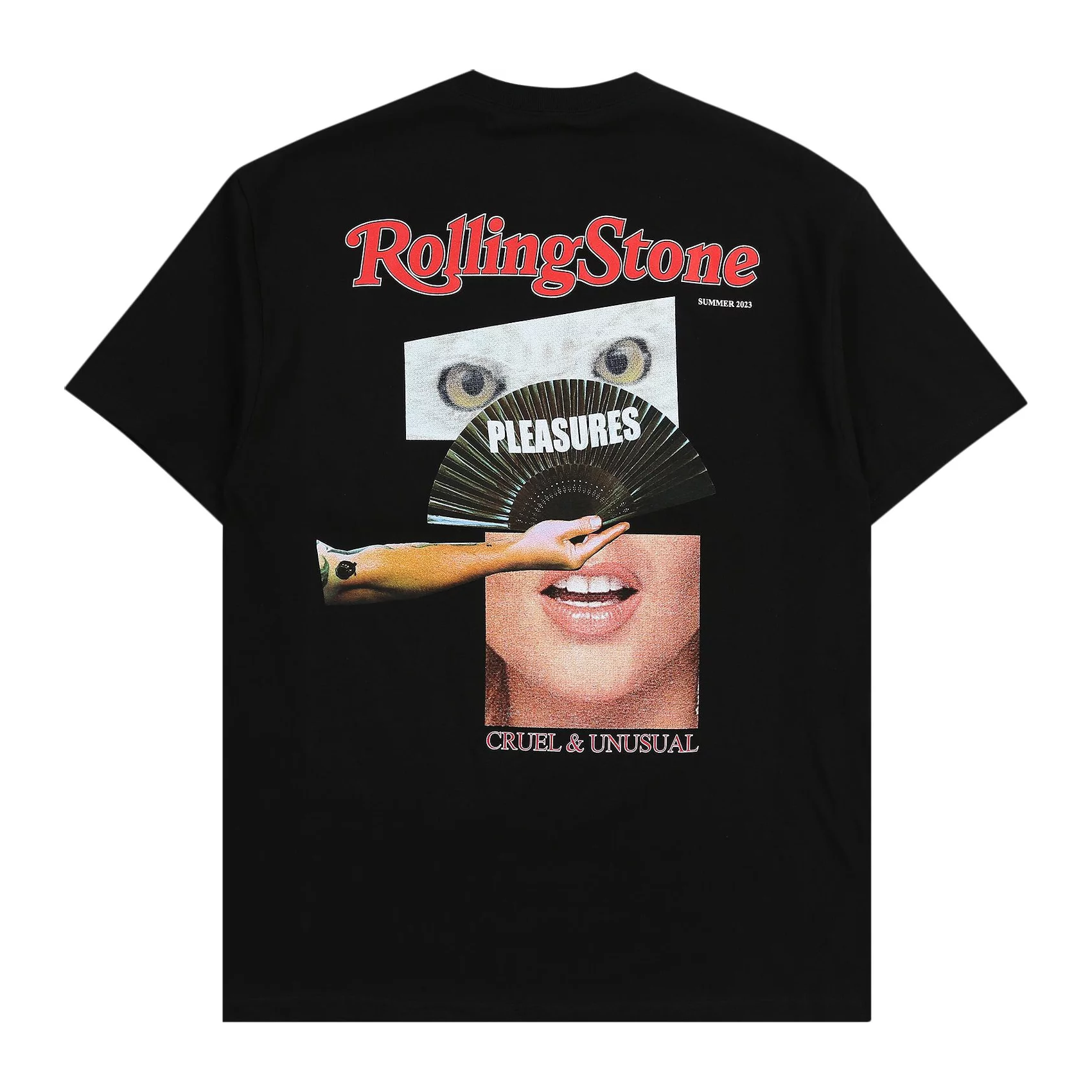 Pleasures Rolling Stone T-Shirt 'Black'