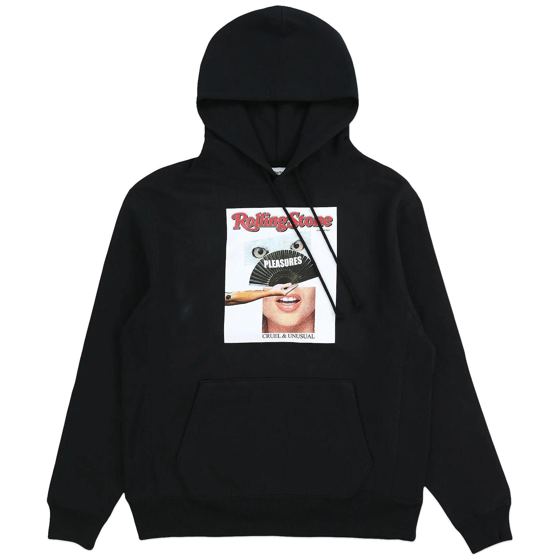 Pleasures Rolling Stone Hoodie 'Black'