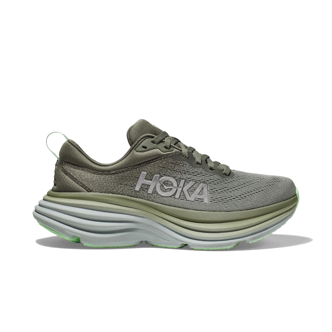 Womens Hoka Bondi 8 'Olive Haze'