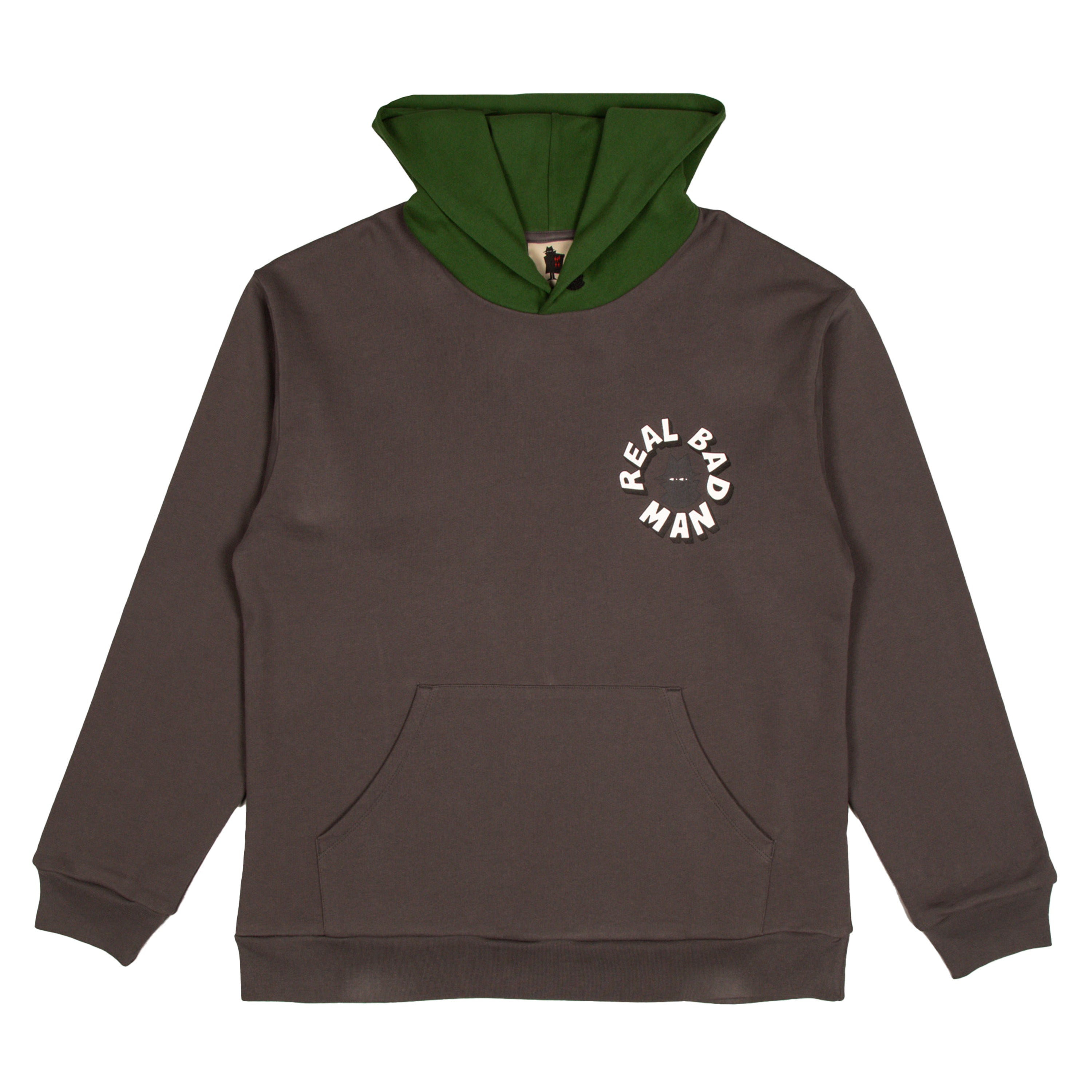Real Bad Man Two Tone Hood Fleece 'Black'