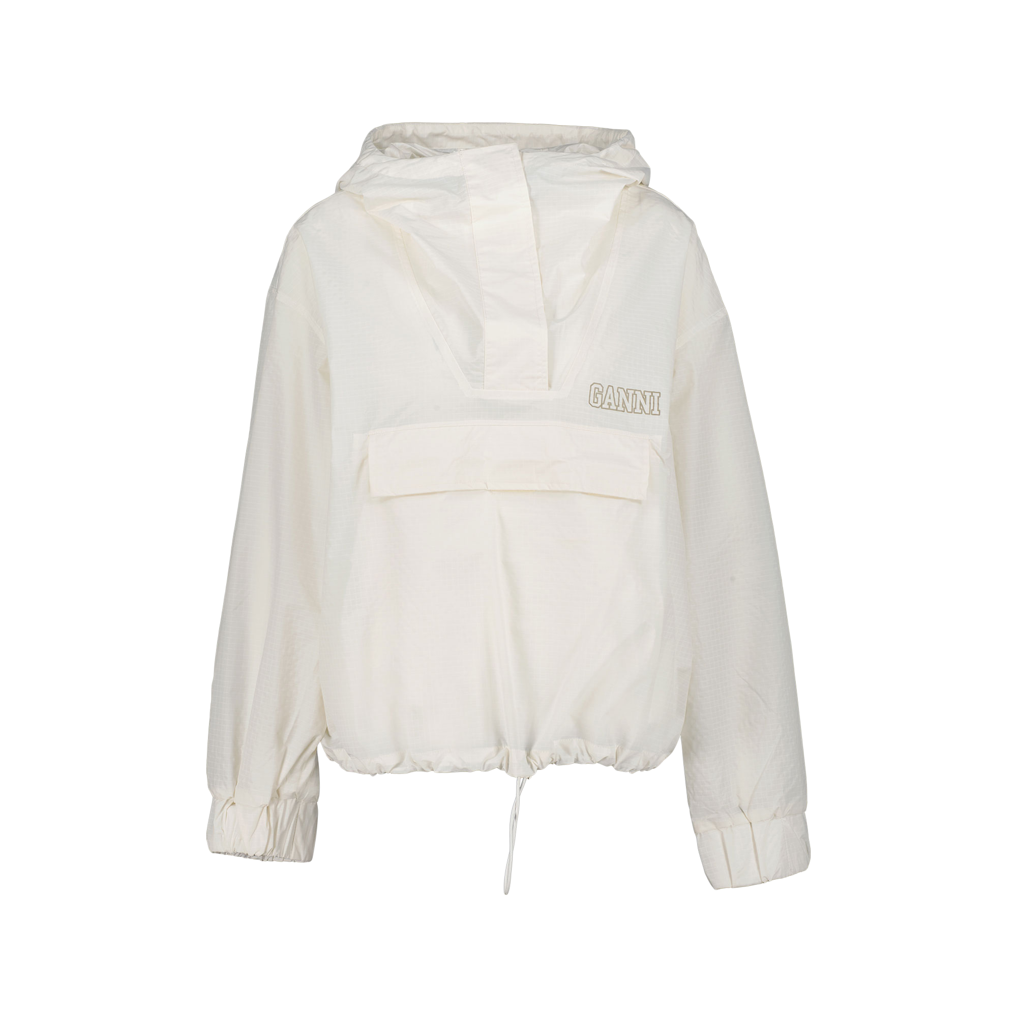 Ganni Drop Shoulder Anorak 