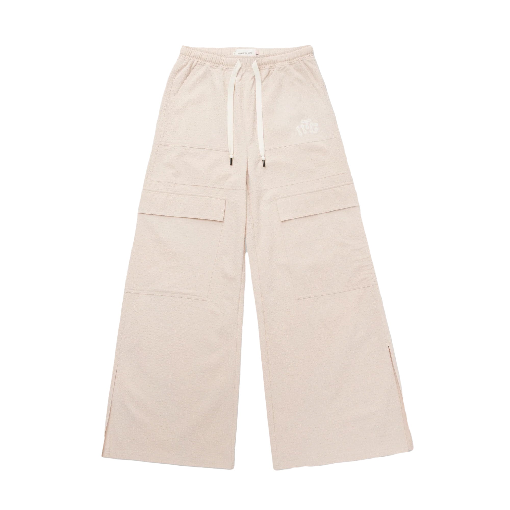 Women's Honor The Gift Drawstring Loose Cargo Pant 'Bone'