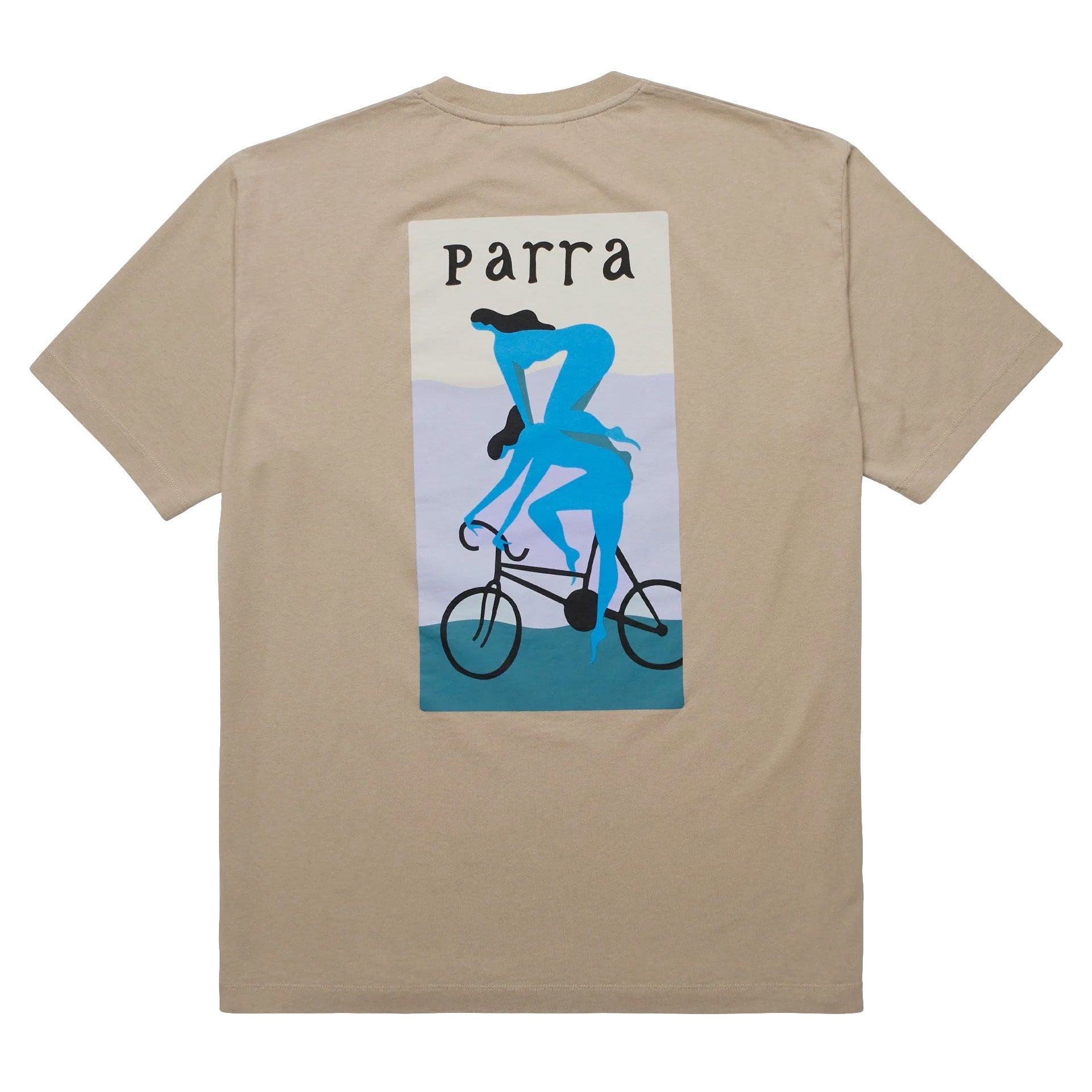Parra Spirits of the Beach T-Shirt ' Mushroom Brown'