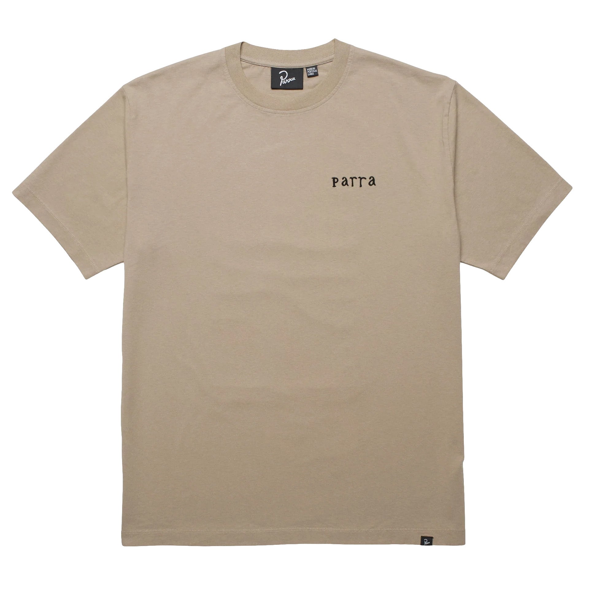 Parra Spirits of the Beach T-Shirt ' Mushroom Brown'