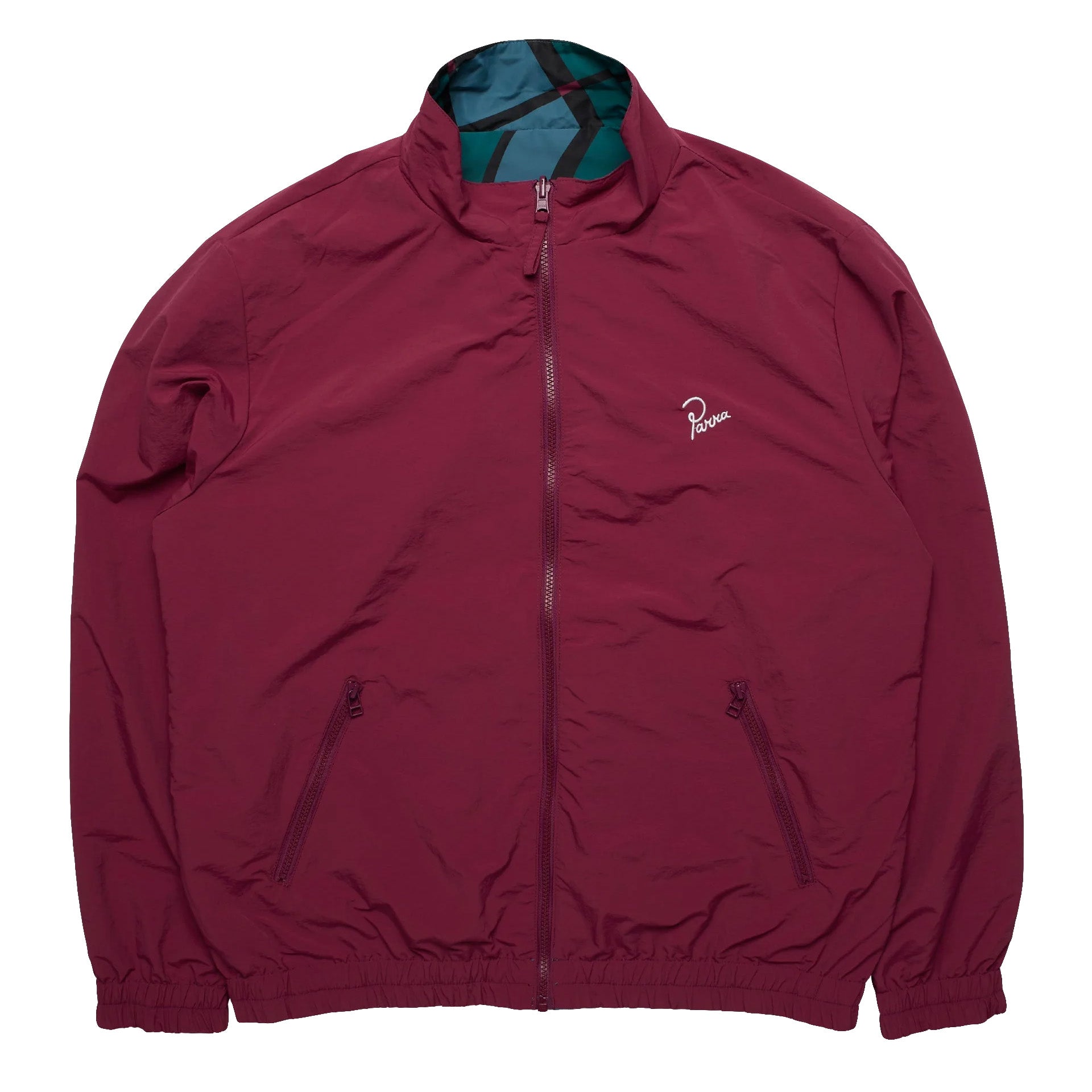 by Parra Squared Waves Pattern Track Top 'Multi'