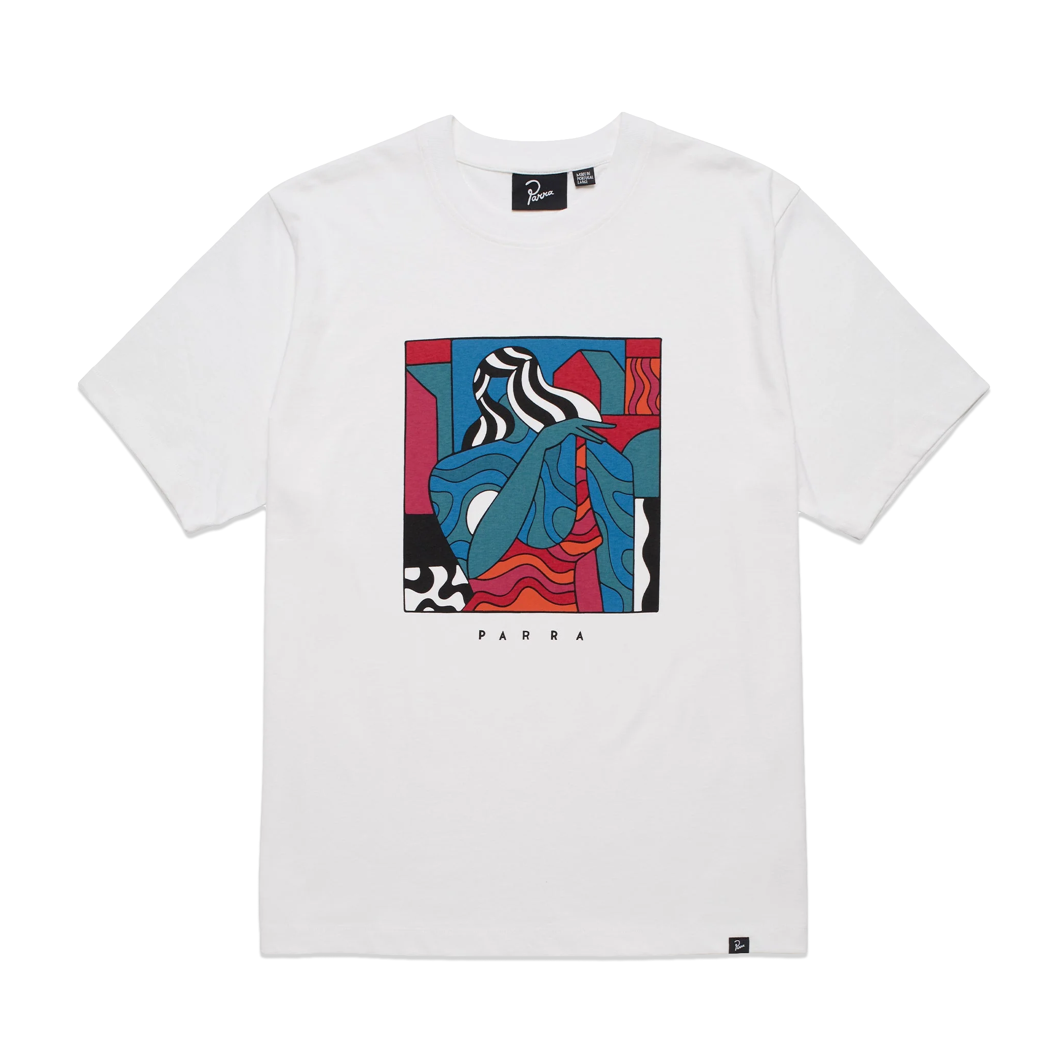 by Parra The Farmhouse T-Shirt 'White'