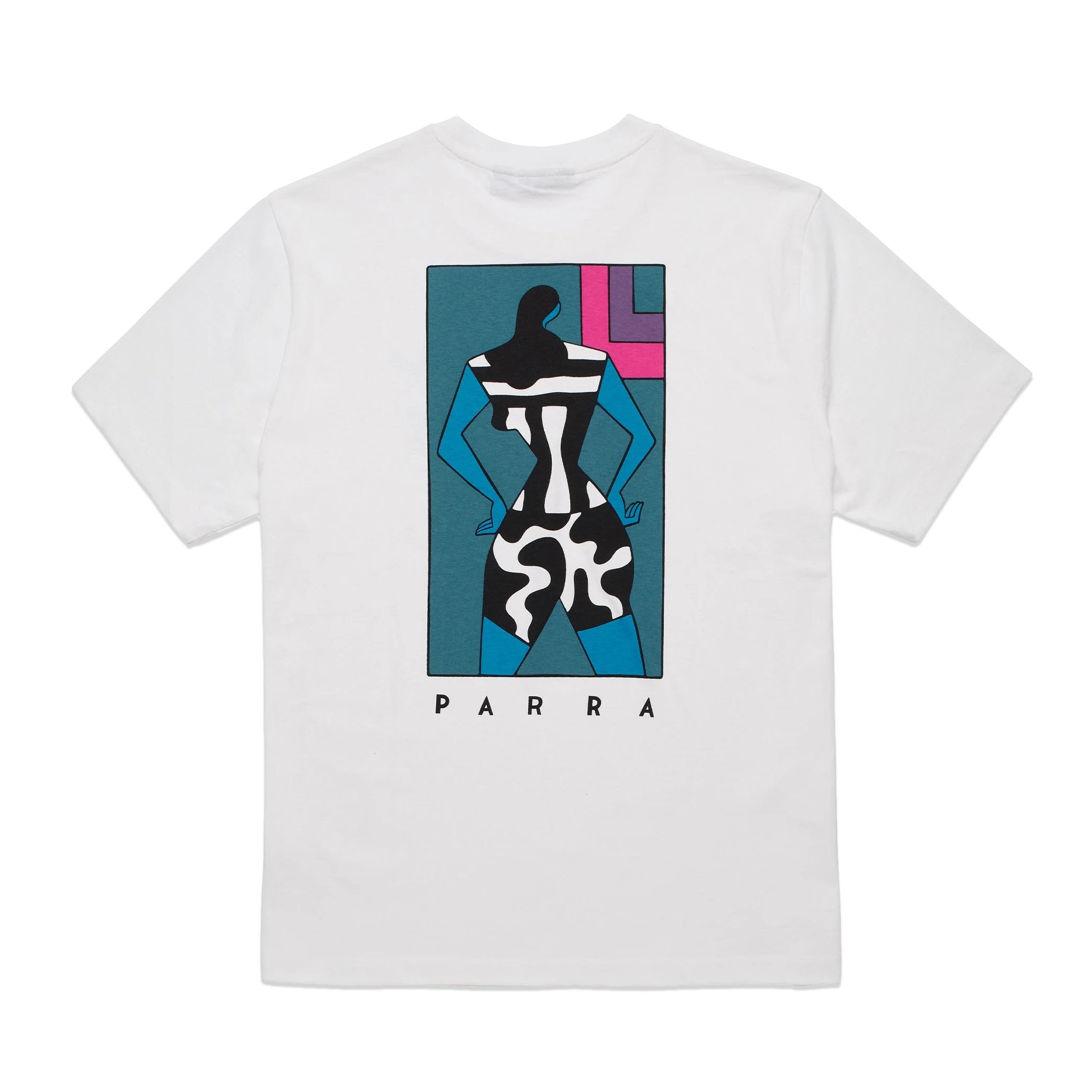 by Parra Art Anger T-Shirt 'White'