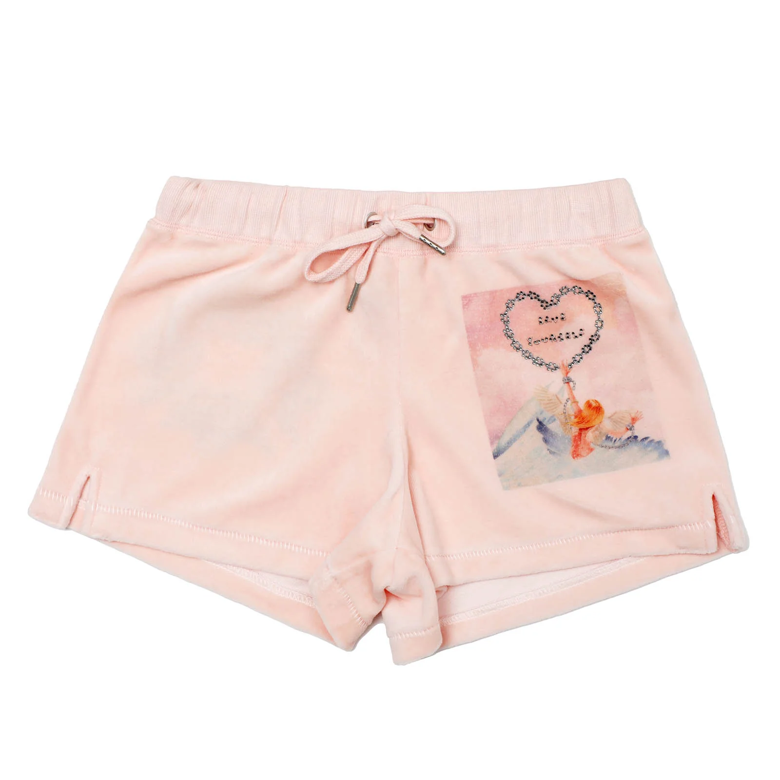 Boys Lie Break Free Velour Shorts