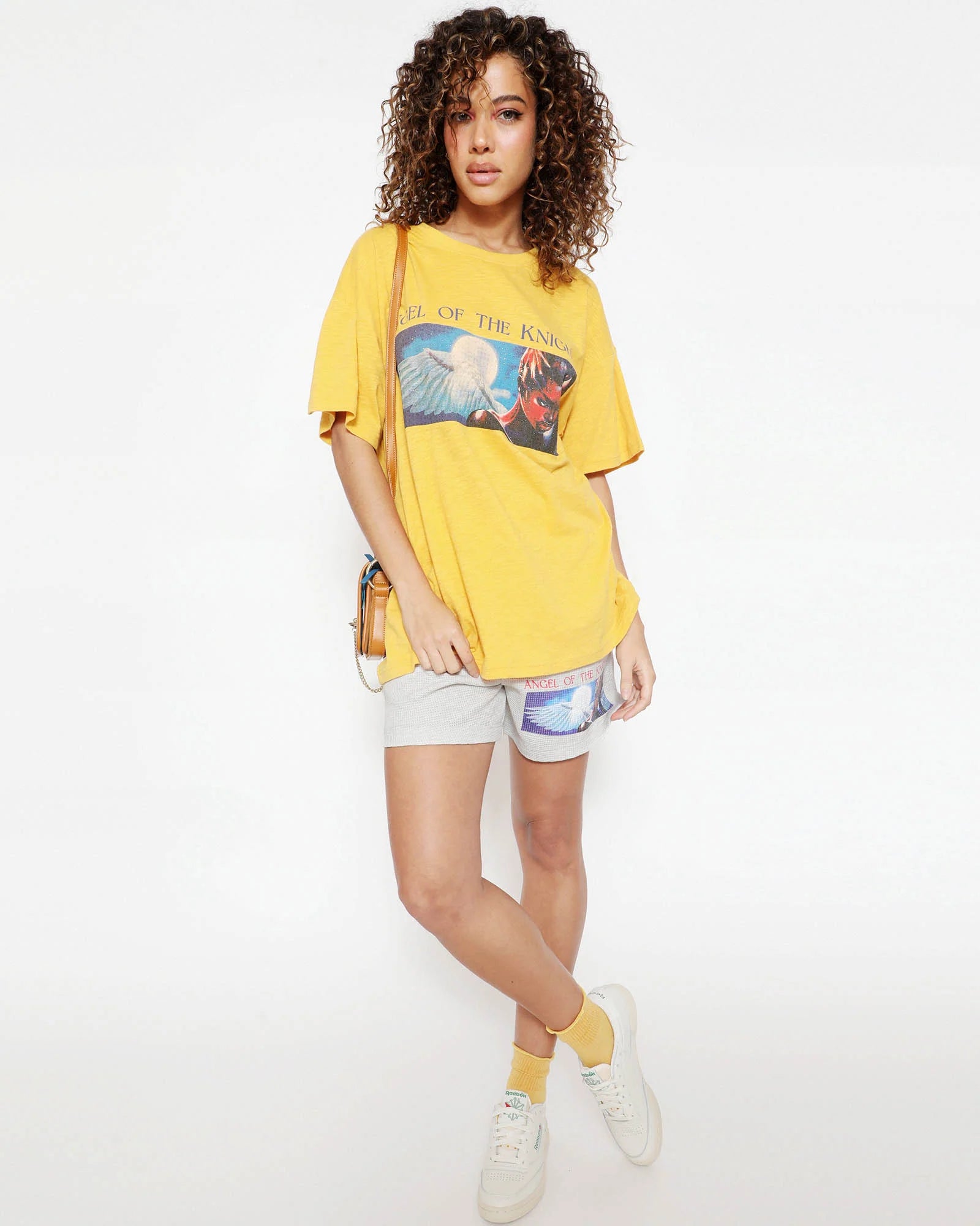 Boys Lie Yellow Knightlight Boyfriend Tee