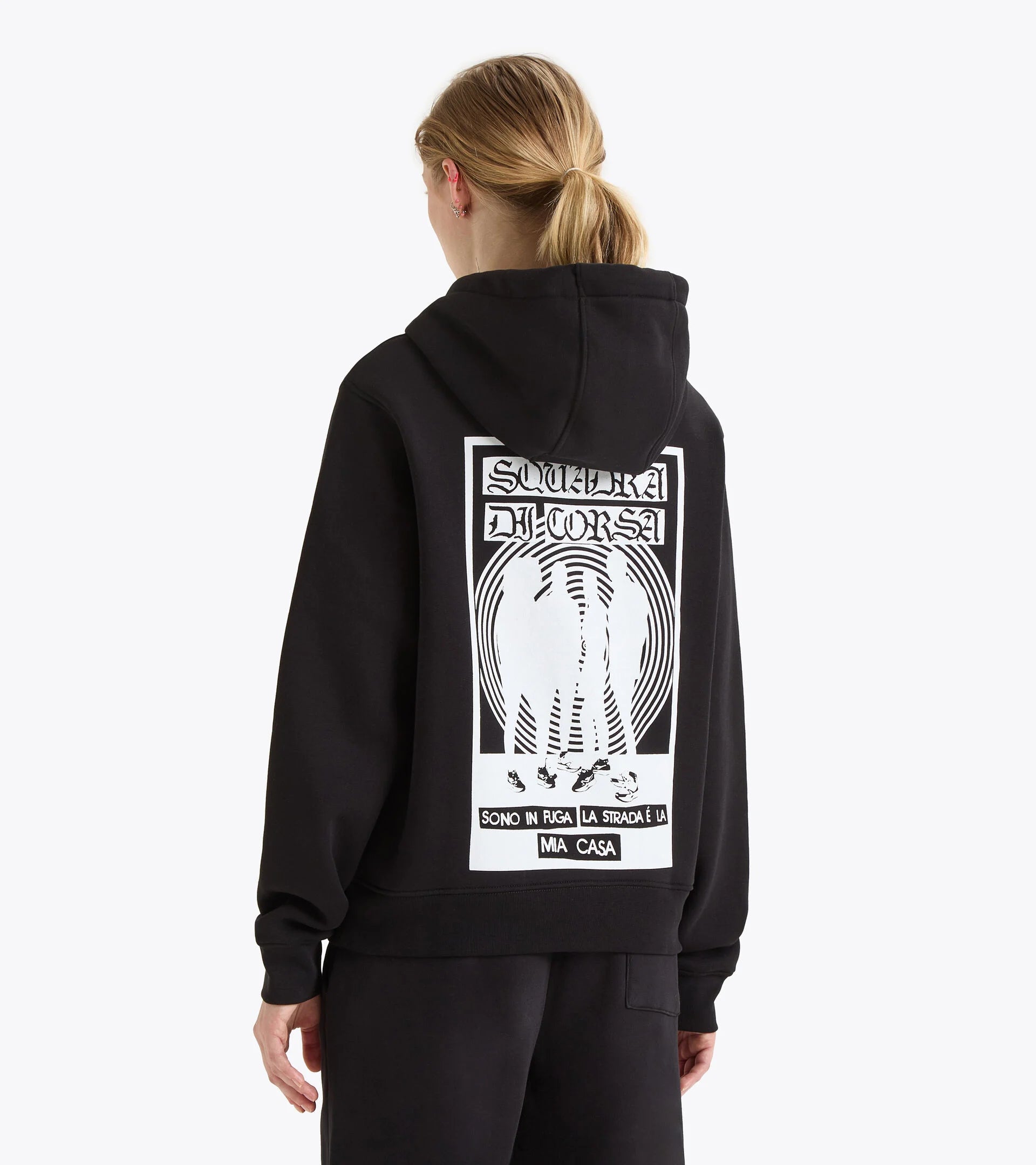 Diadora Hoodie Squadra Di Corsa 'Black'