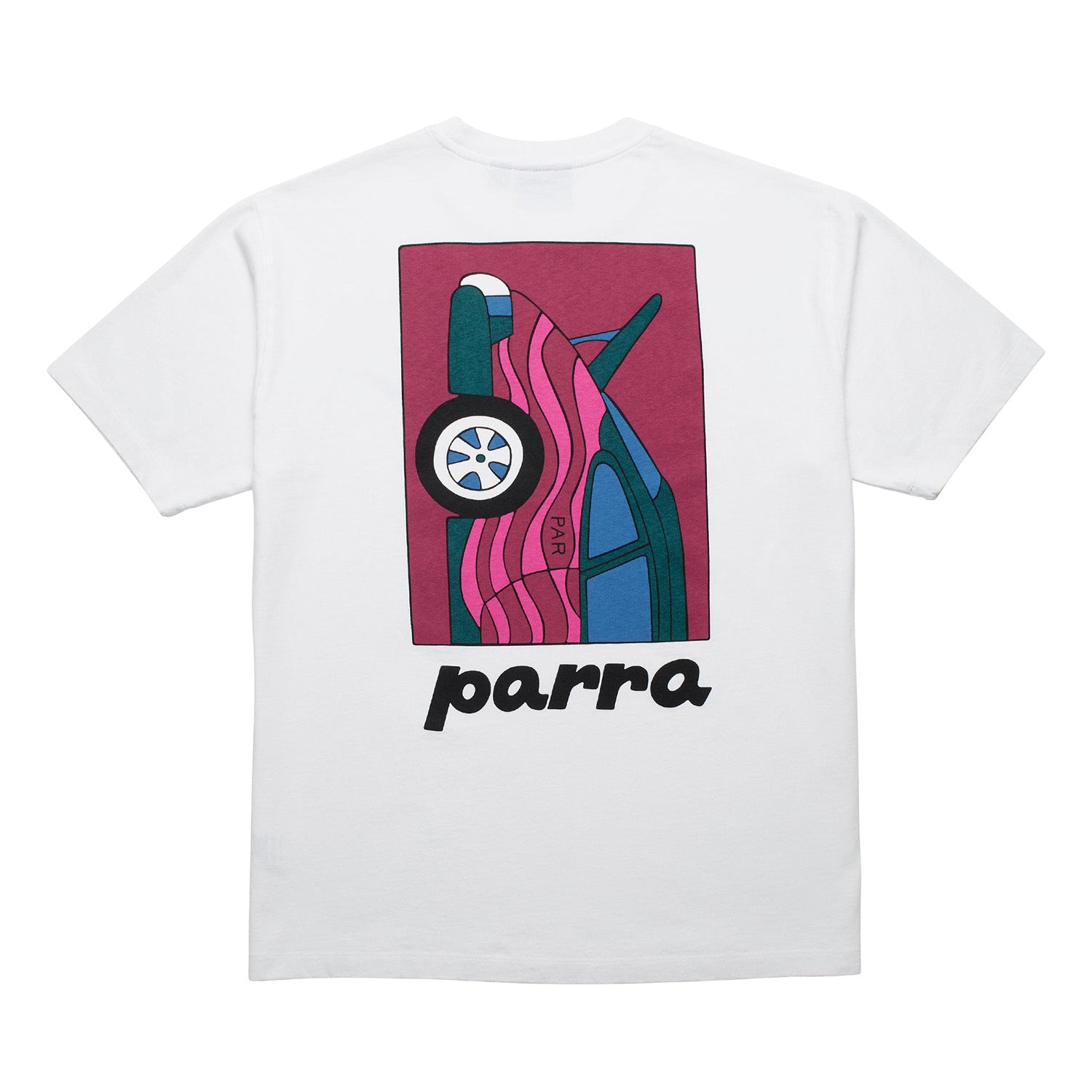 Parra no parking t-shirt 'White'