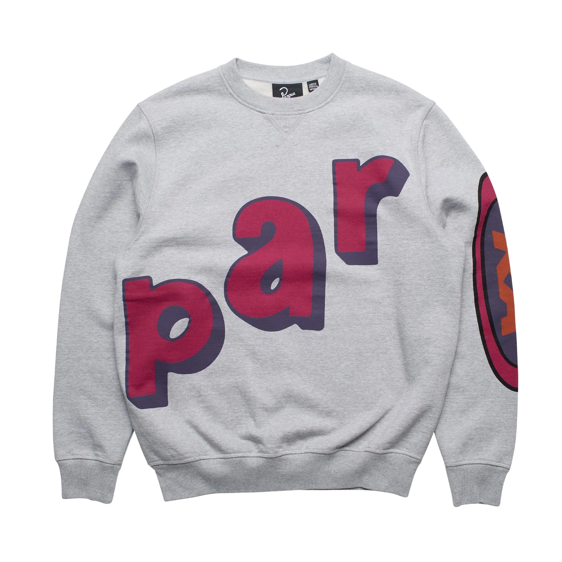 By Parra Loudness Crewneck Sweatshirt 'Heather Grey'