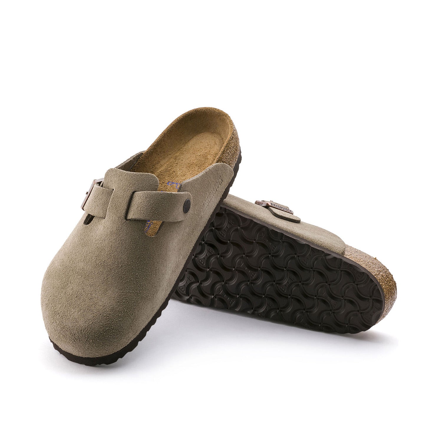 Birkenstock Boston Soft Footbed 'Taupe'