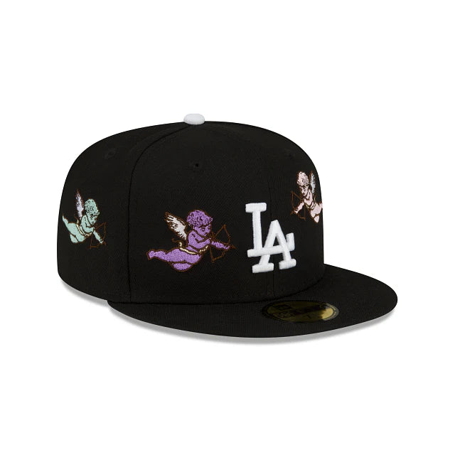 Born x Raised Cherubs Rocker Fitted Hat 'Black'