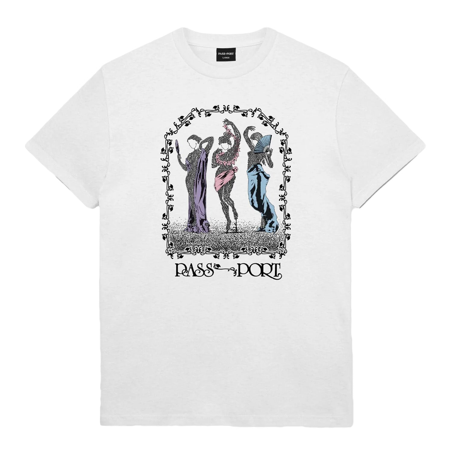 Passport Stems Sirens Tee 'White'