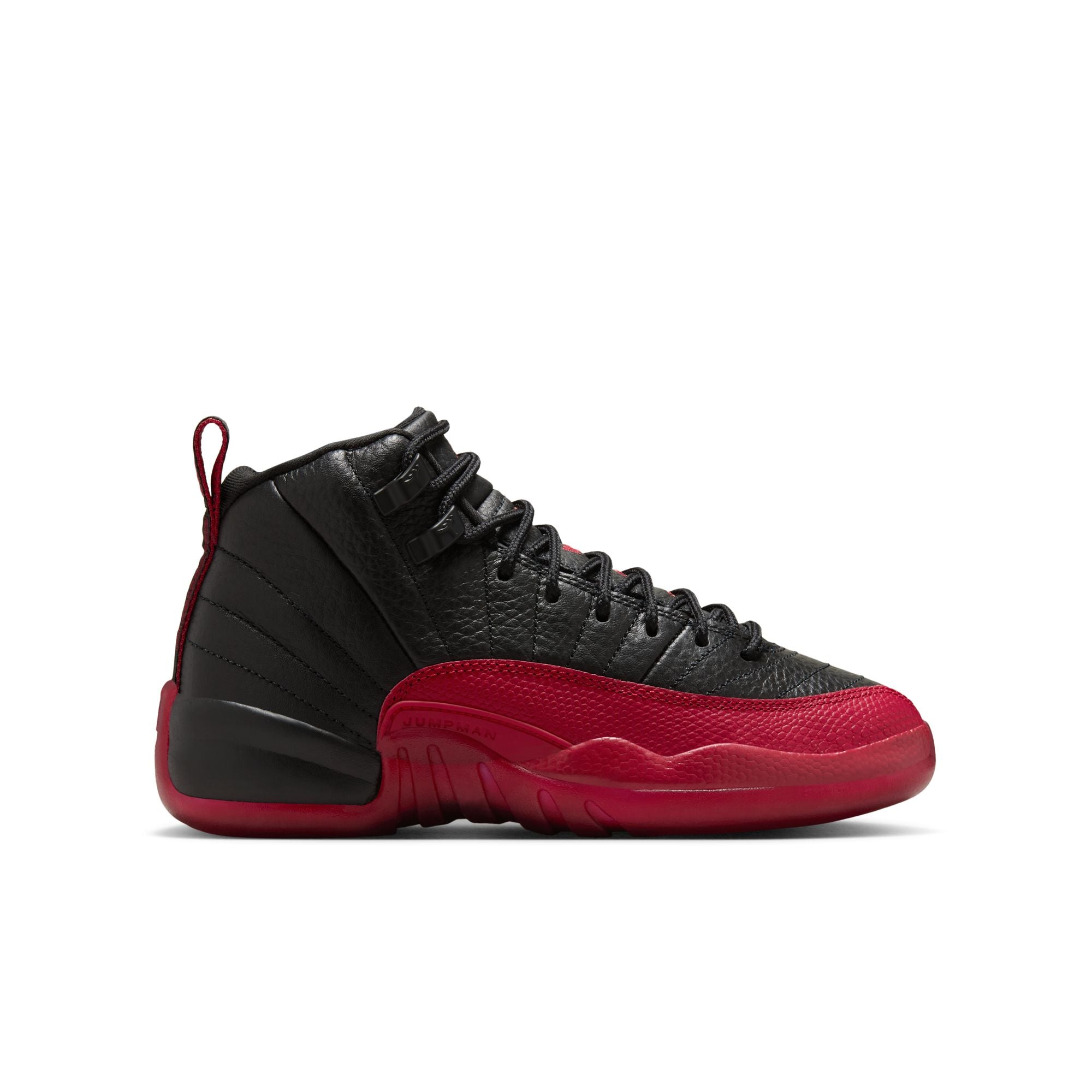 Youth Air Jordan 12 Retro 'Black/Varsity Red'