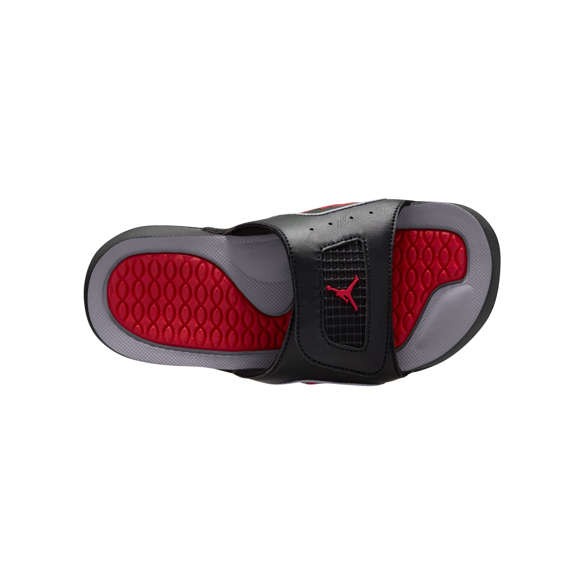 Youth Jordan Hydro 4 Retro Slides 'Black/Red'