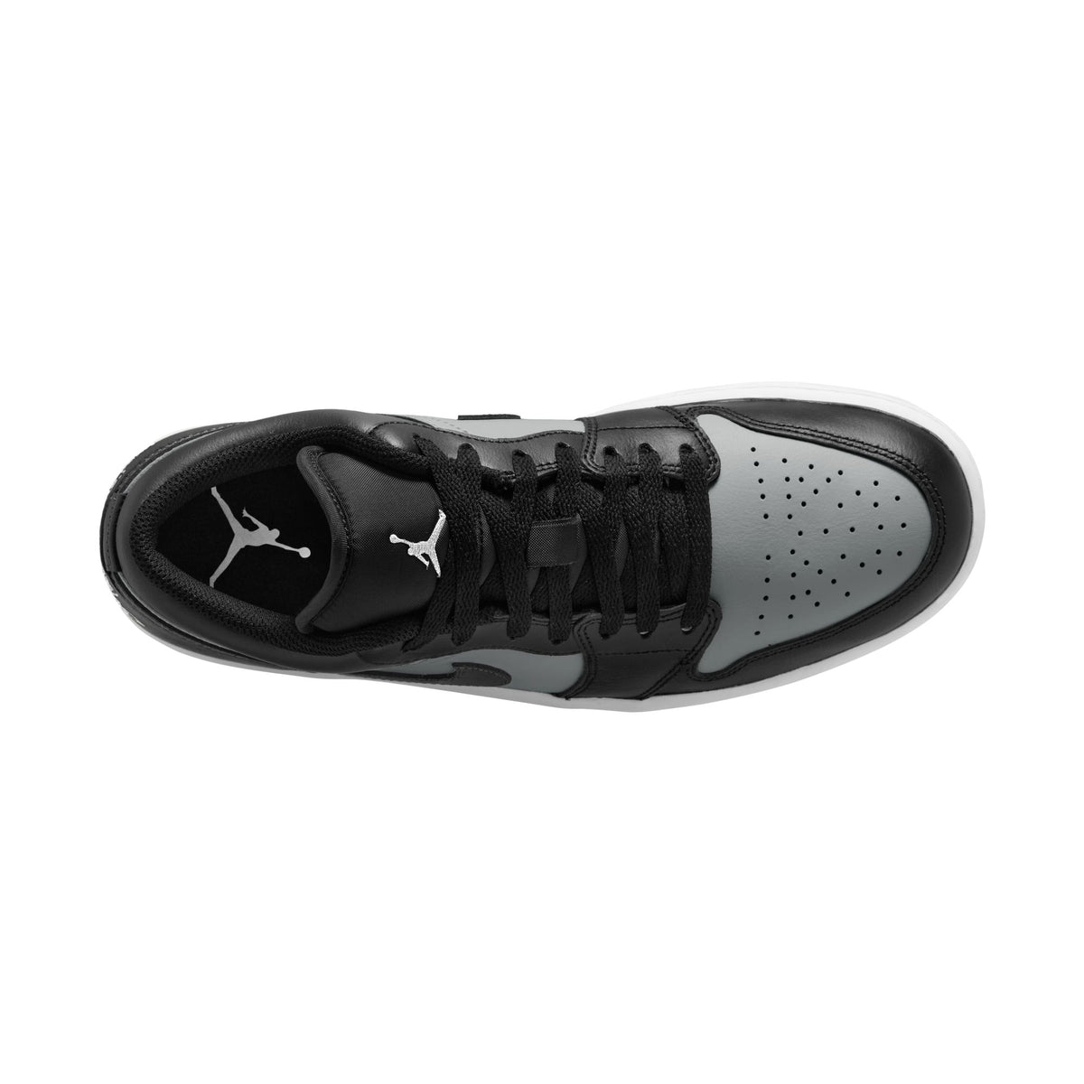 Air Jordan 1 Low 'Black/Light Smoke Grey/White'