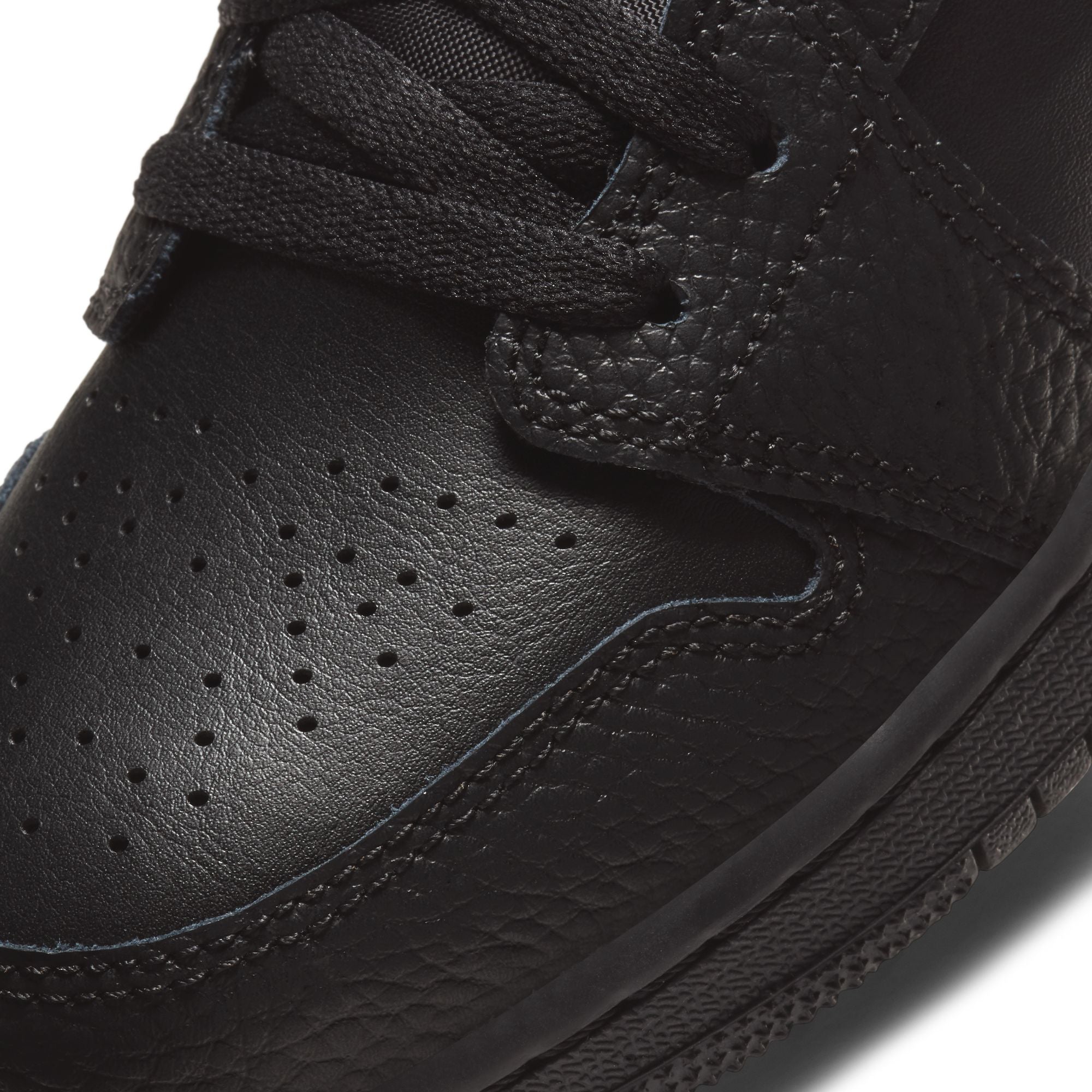 Youth Air Jordan 1 Low 'Black'