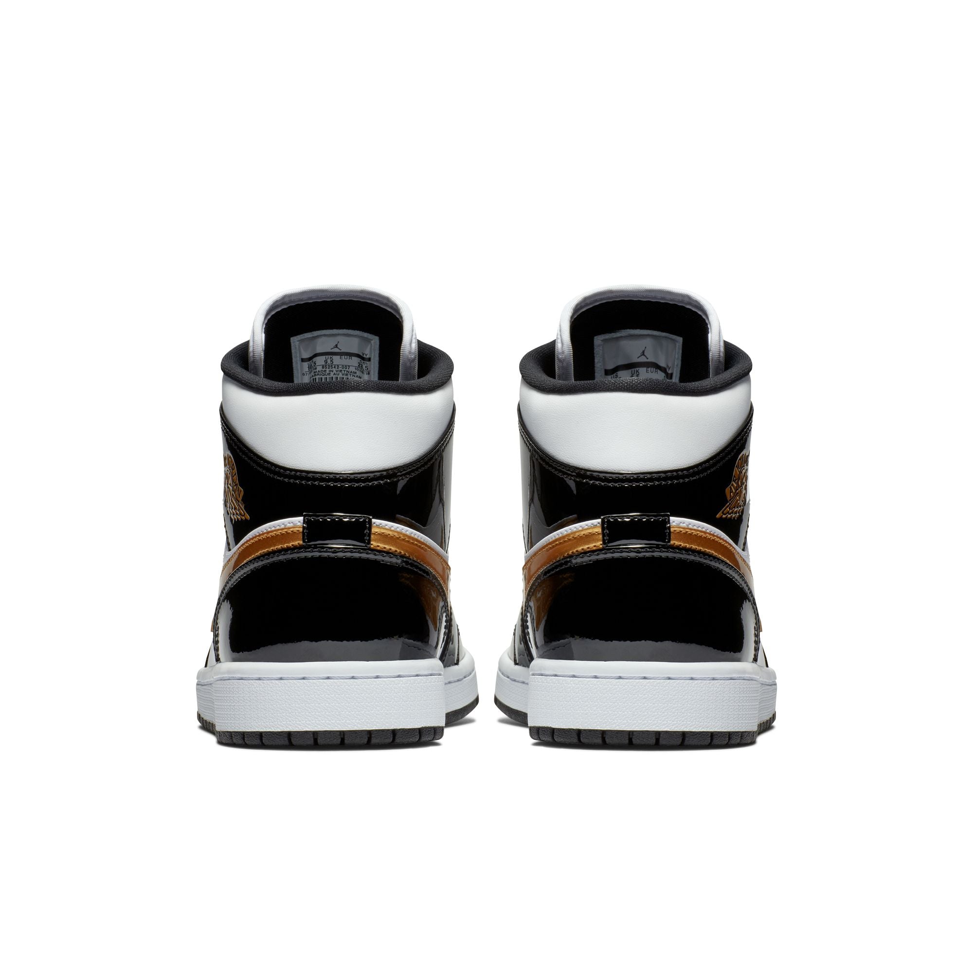 Air Jordan 1 Mid SE 'Black/Metallic Gold'