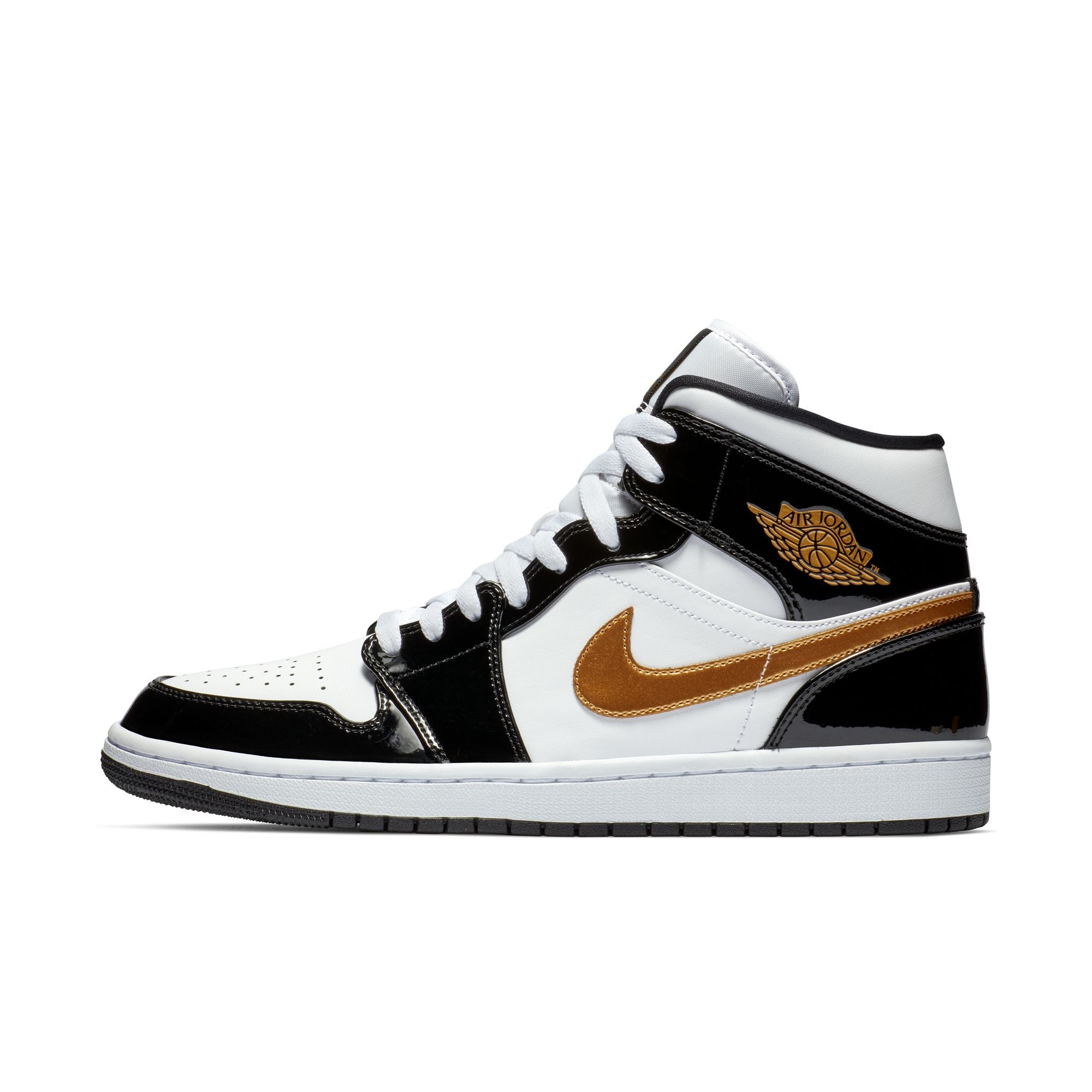 Air Jordan 1 Mid SE 'Black/Metallic Gold'