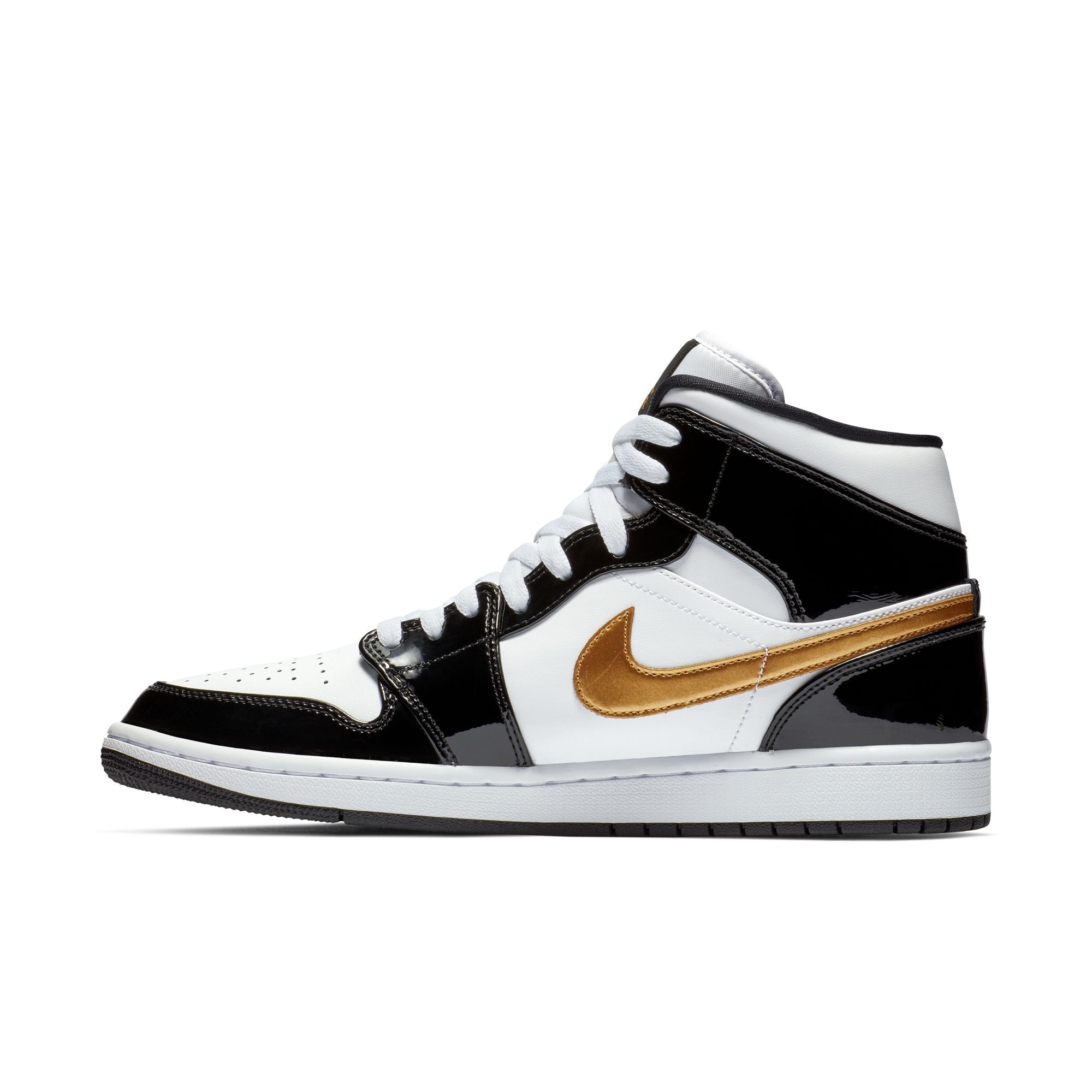 Air Jordan 1 Mid SE 'Black/Metallic Gold'