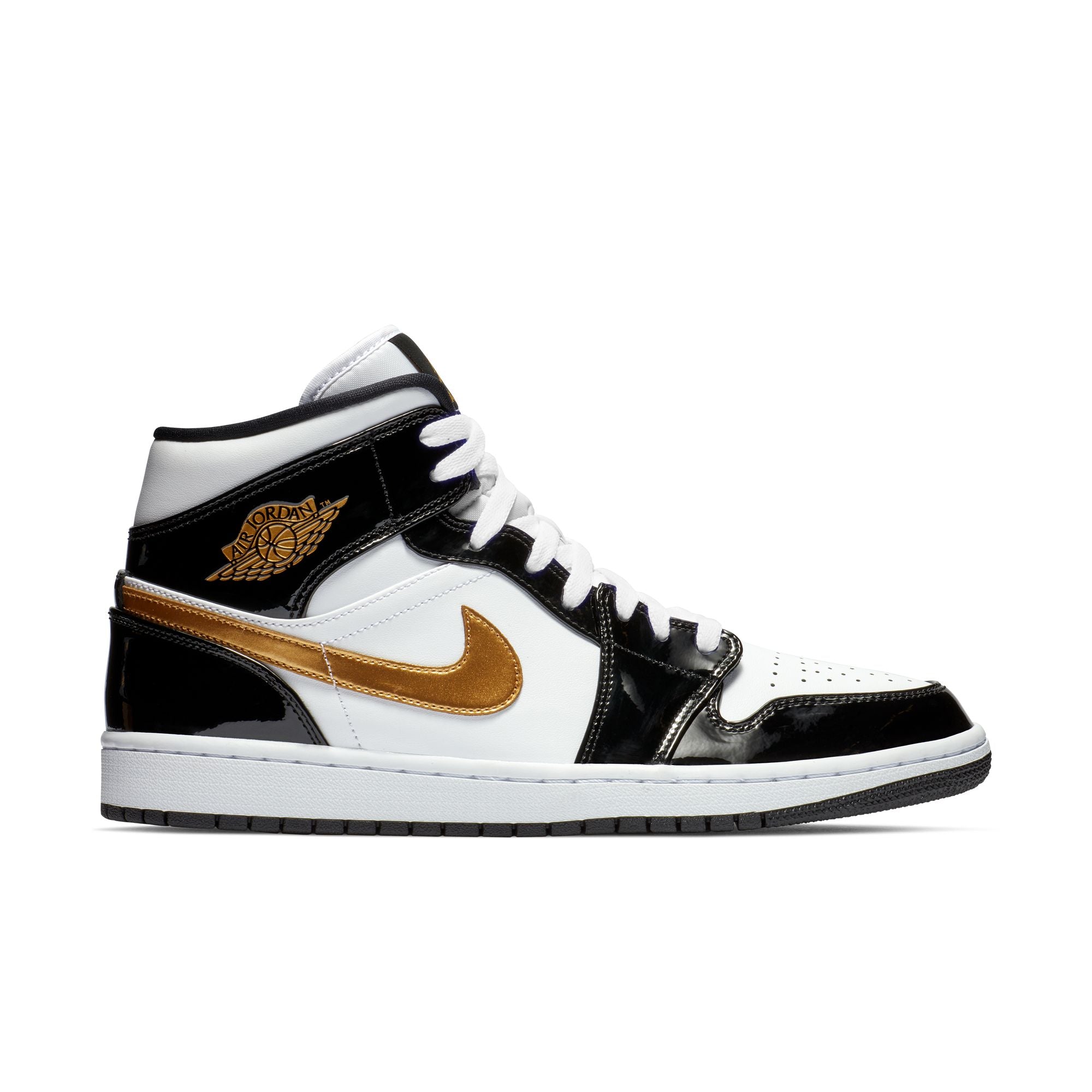 Air Jordan 1 Mid SE 'Black/Metallic Gold'