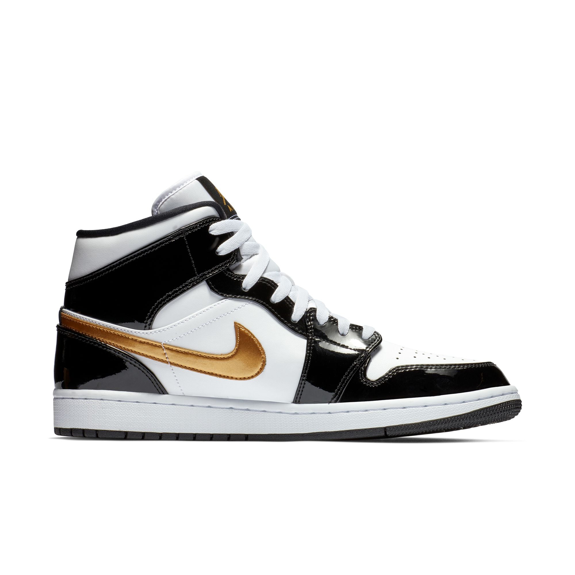 Air Jordan 1 Mid SE 'Black/Metallic Gold'