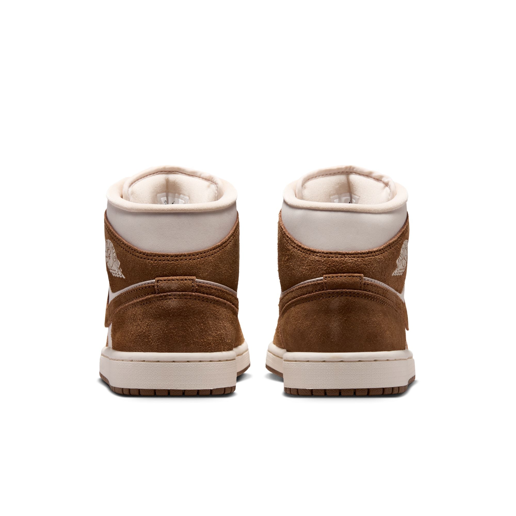 Womens Air Jordan 1 Mid 'Light British Tan Chalk'