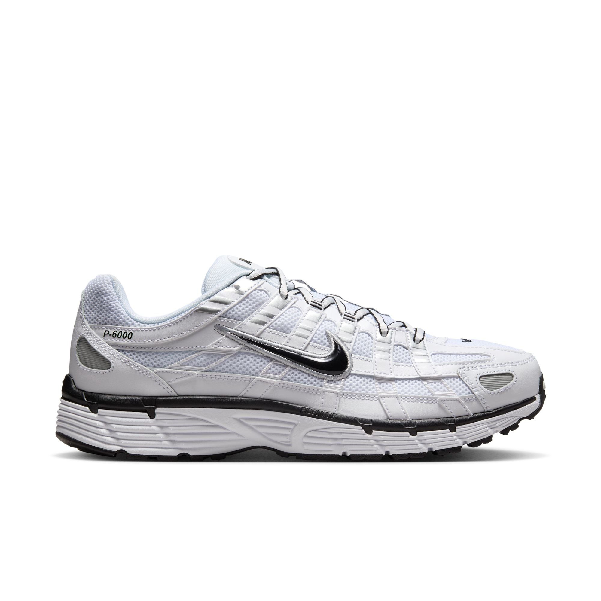 Nike P-6000 ‘White/Black-Metallic Silver'