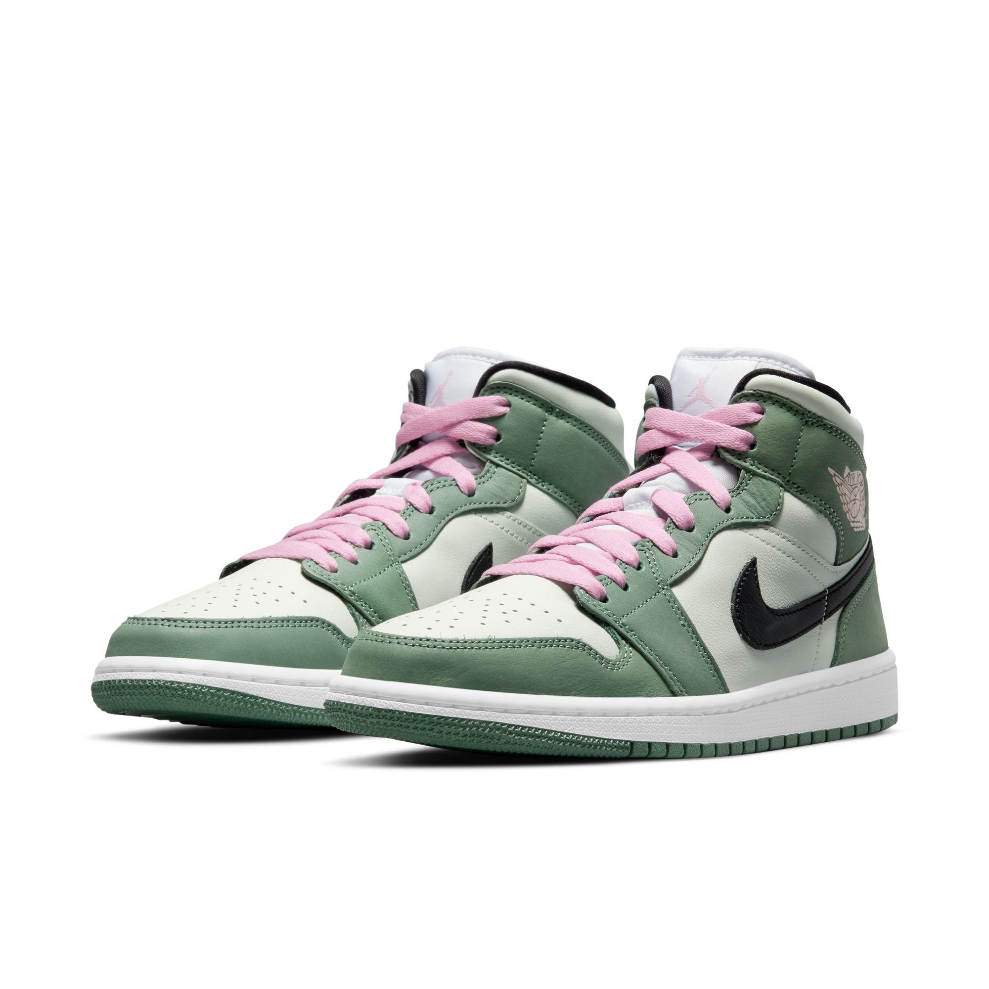 Womens Air Jordan 1 Mid SE 'Dutch Green'