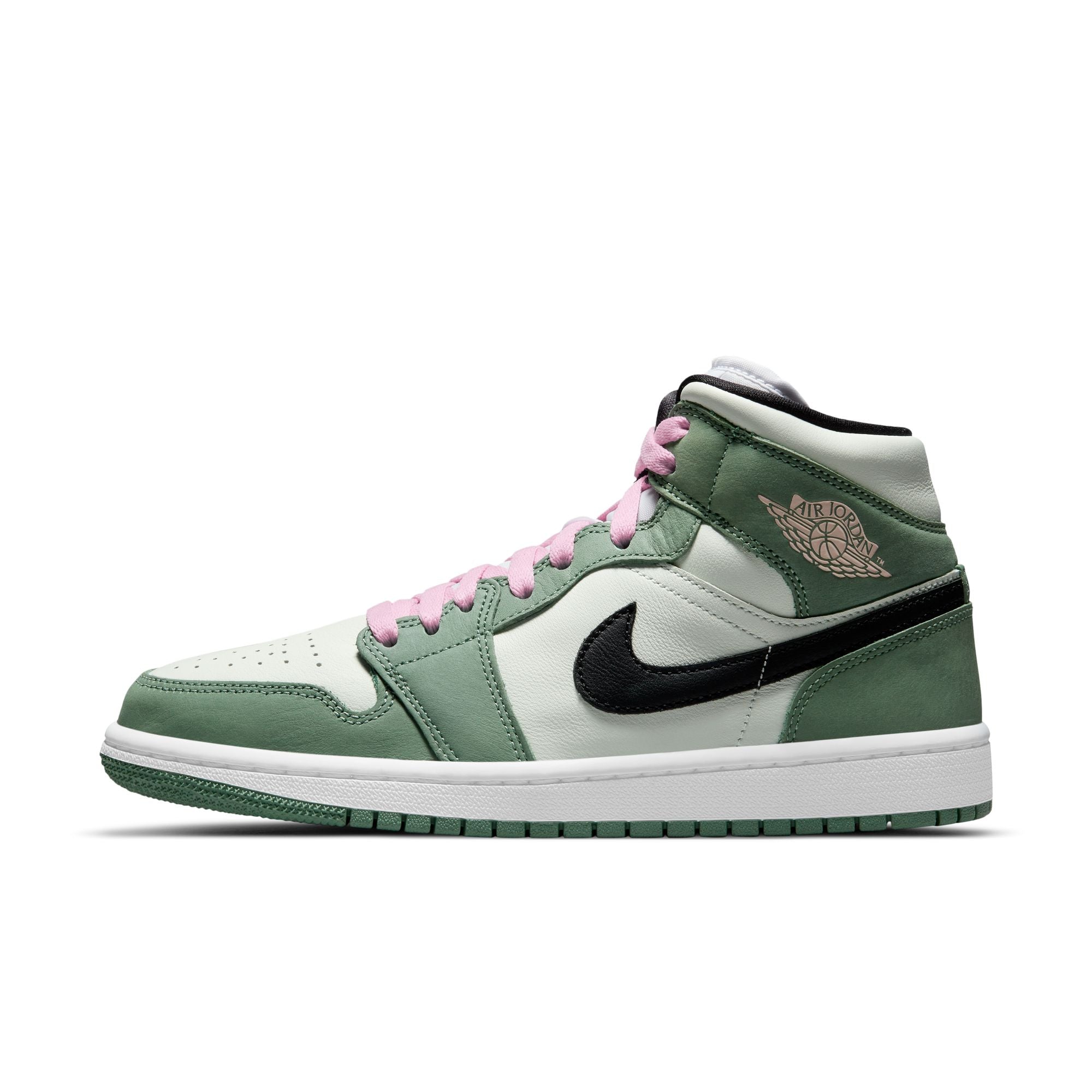 Womens Air Jordan 1 Mid SE 'Dutch Green'