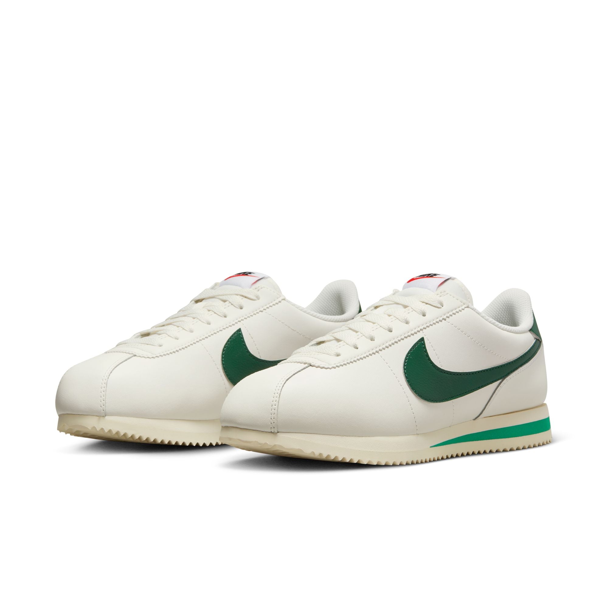 Womens Nike Cortez 'White/Green'