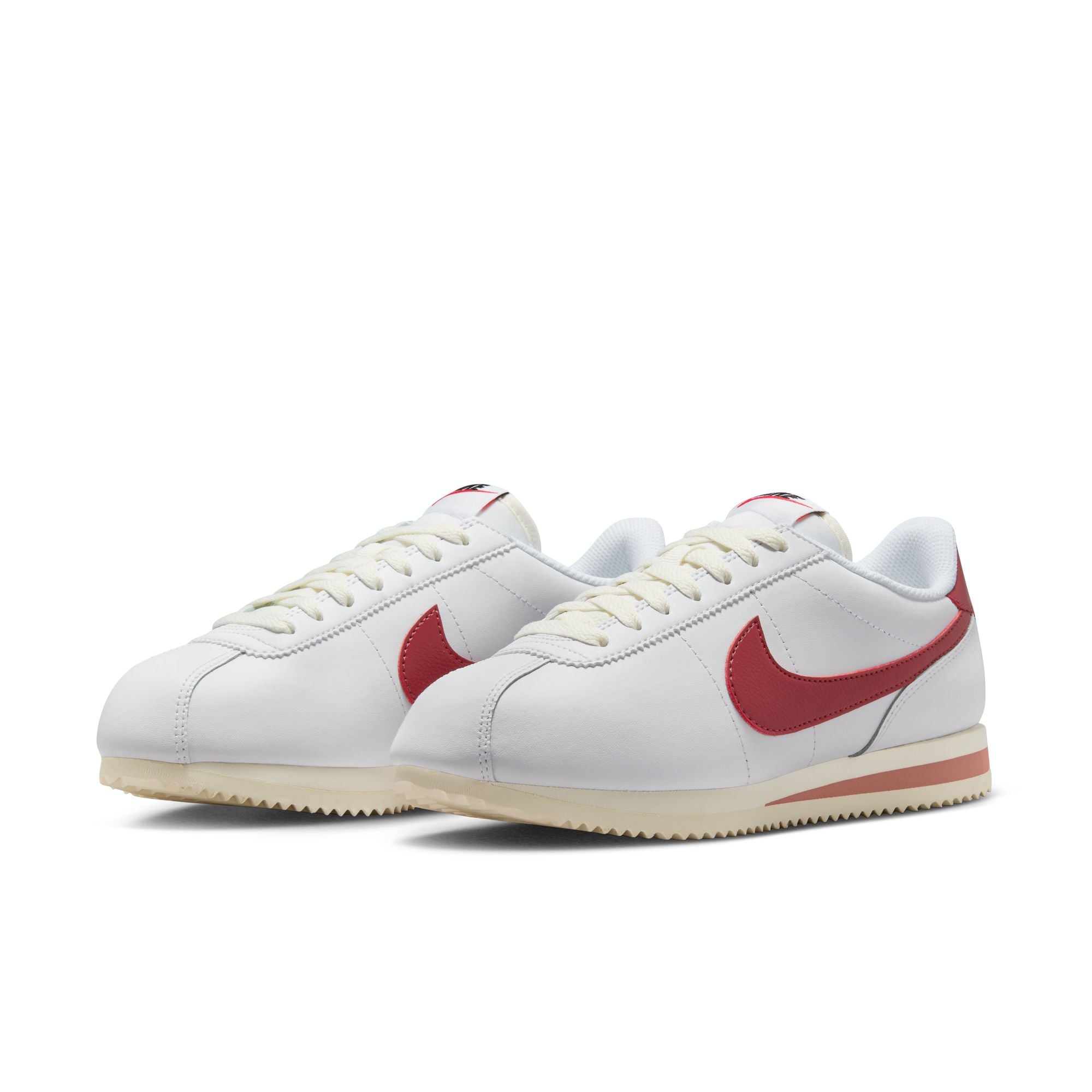 Womens Nike Cortez 'White/Red'