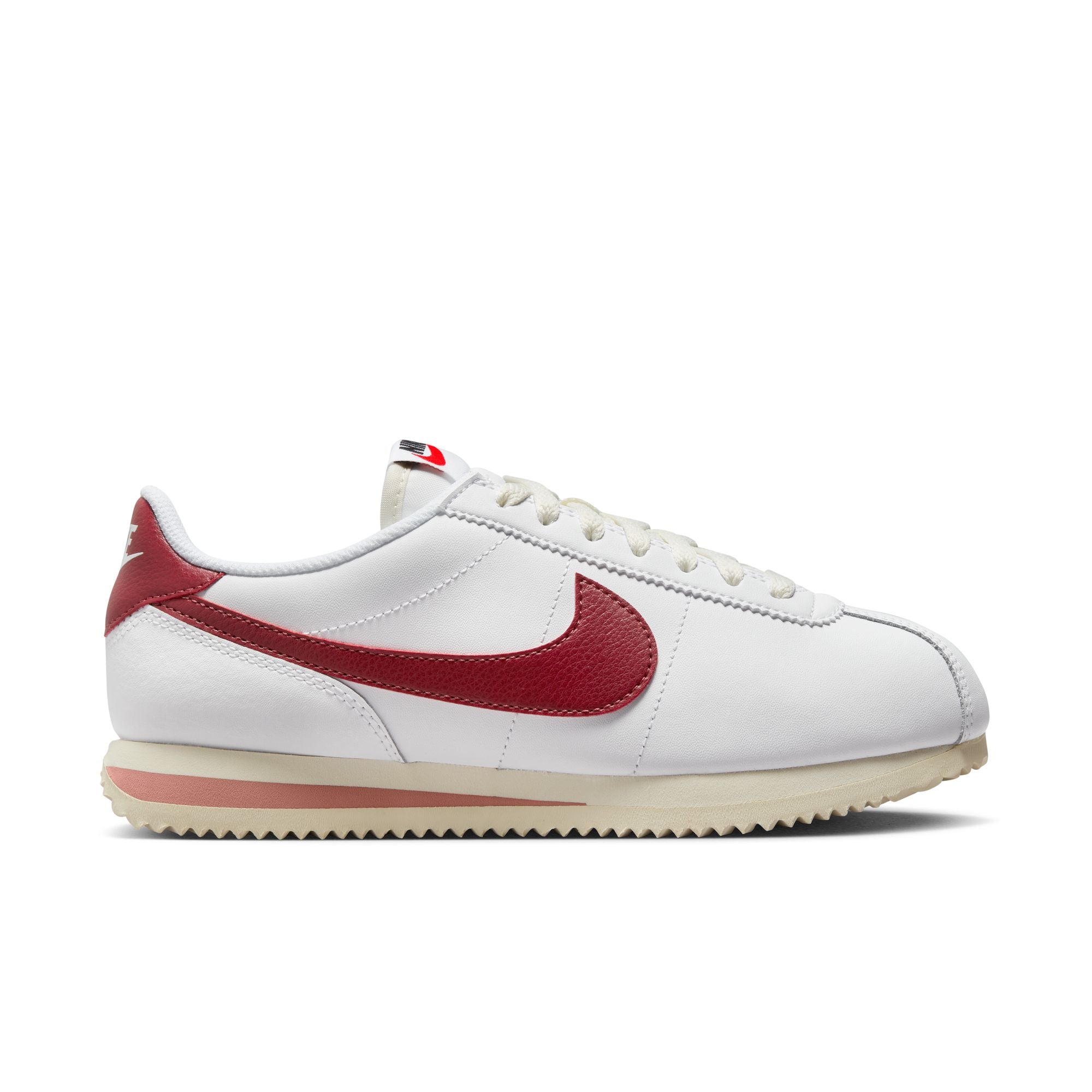 Womens Nike Cortez 'White/Red'