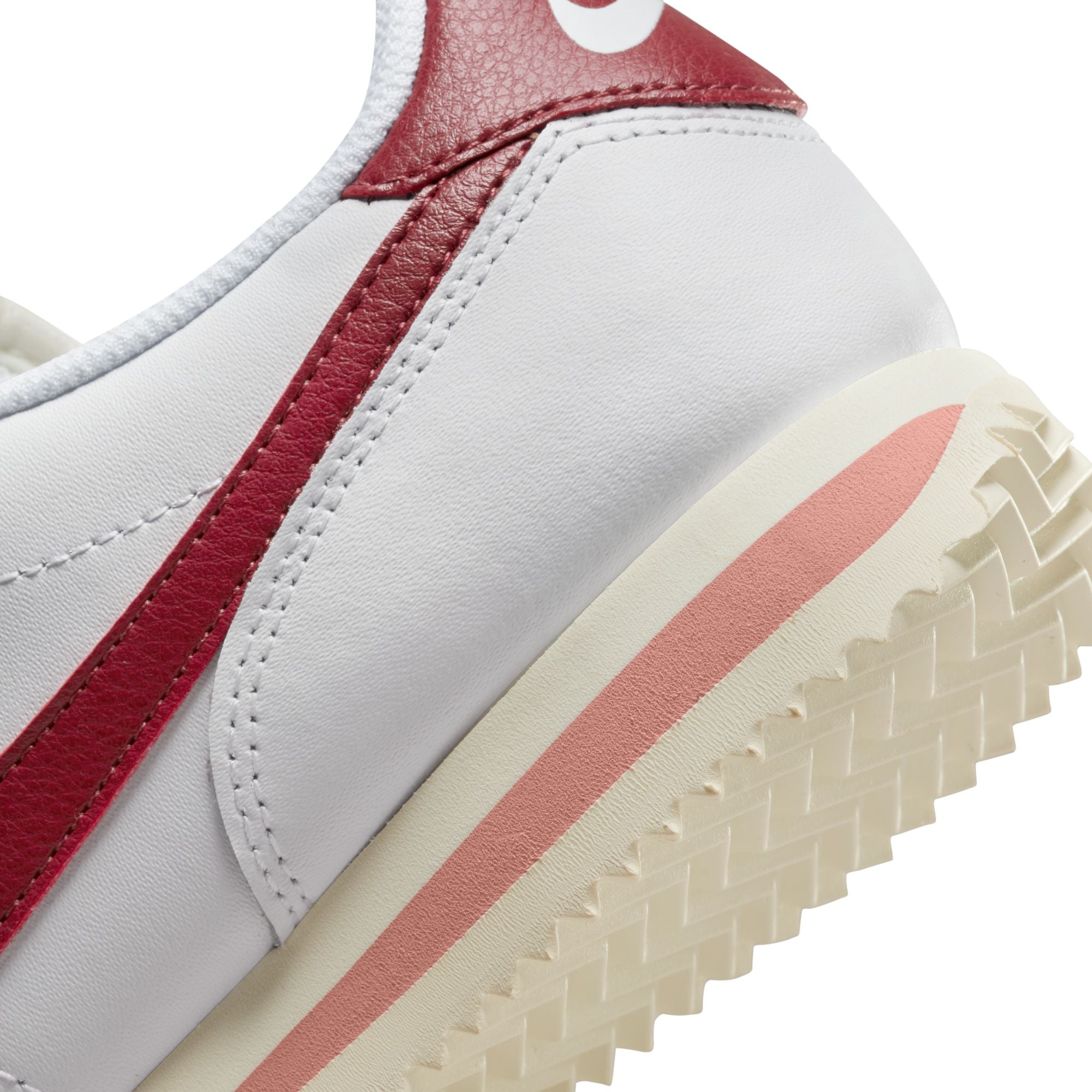 Womens Nike Cortez 'White/Red'
