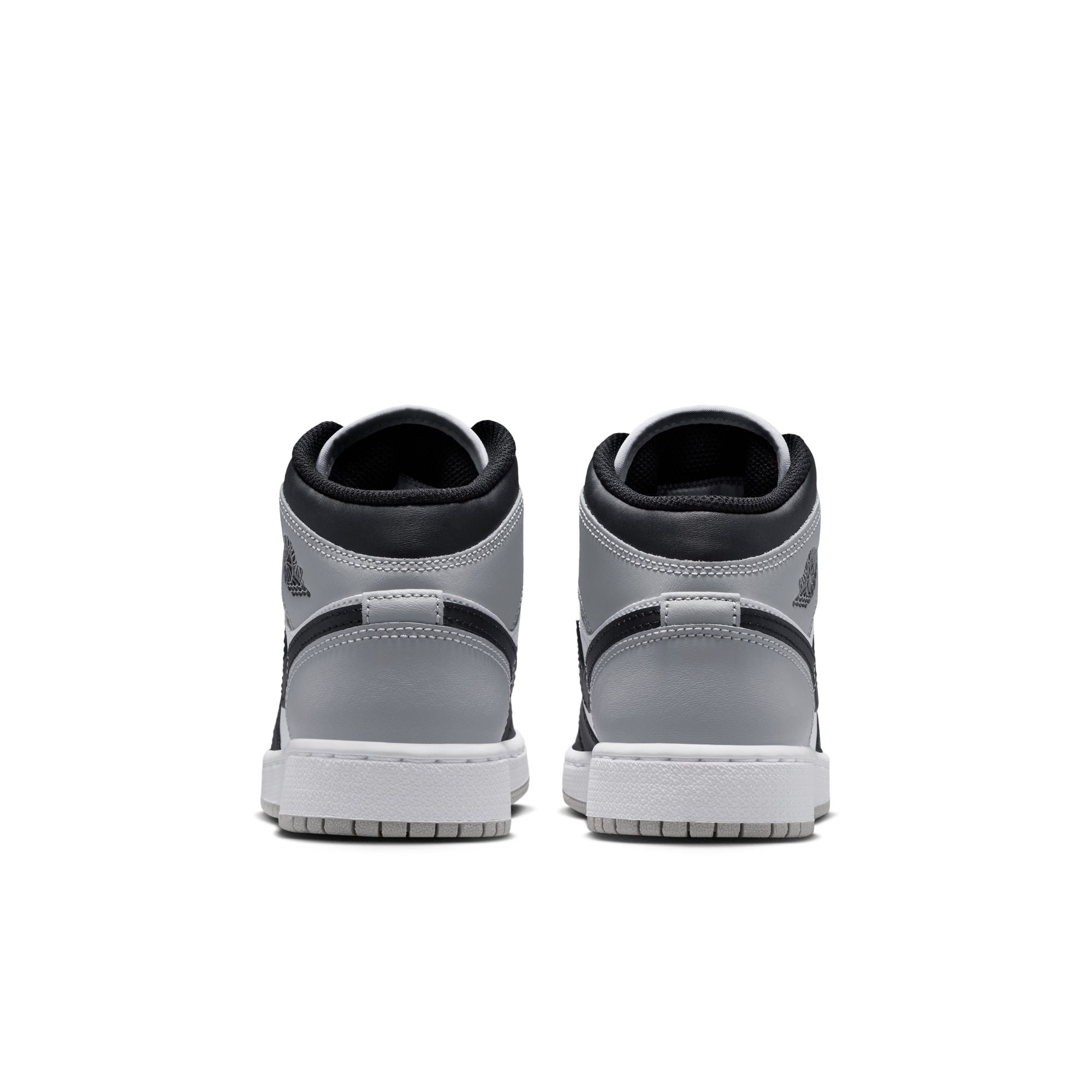 Youth Air Jordan 1 Mid 'White/Black'