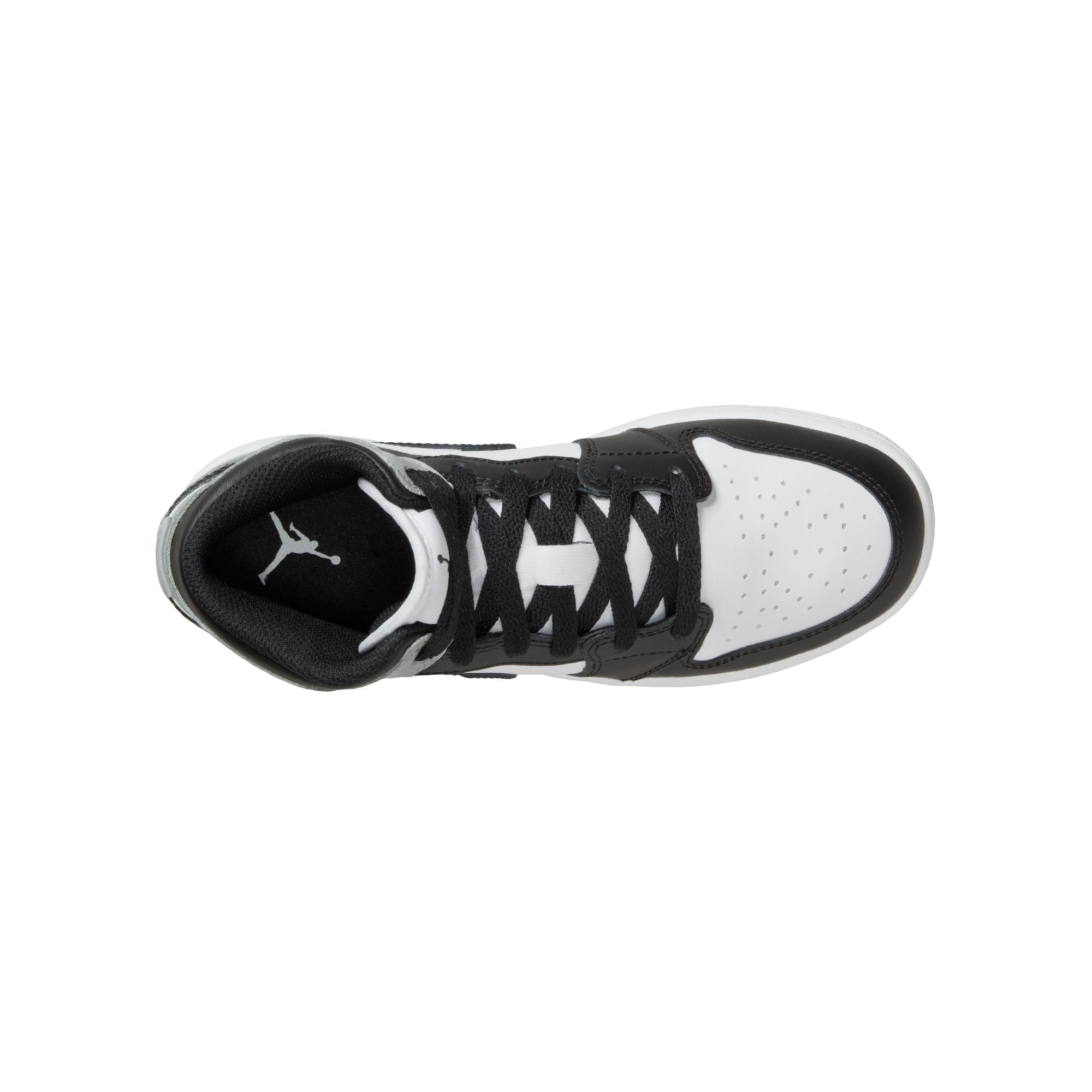 Youth Air Jordan 1 Mid 'White/Black'