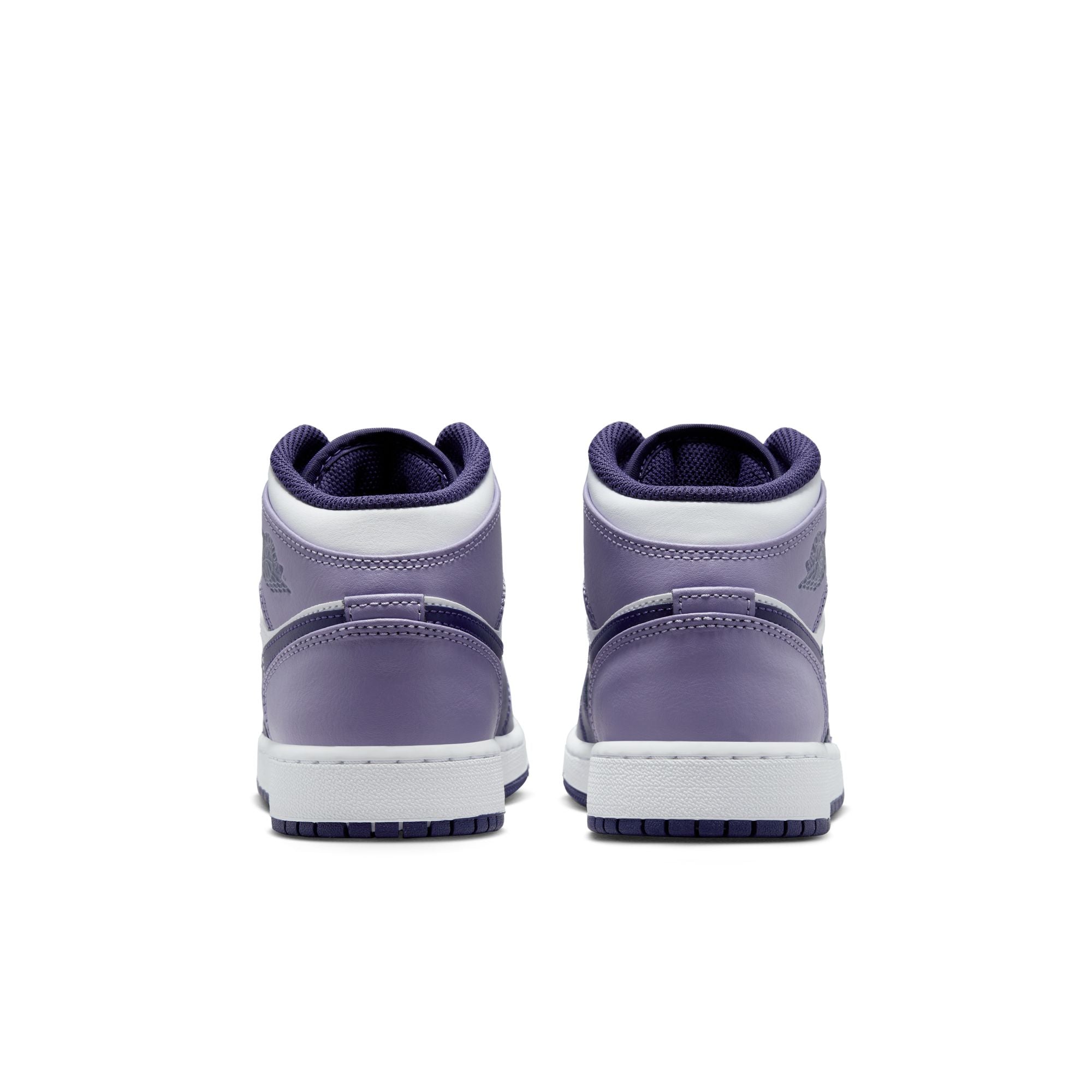 Youth Air Jordan 1 Mid 'Sky Purple'