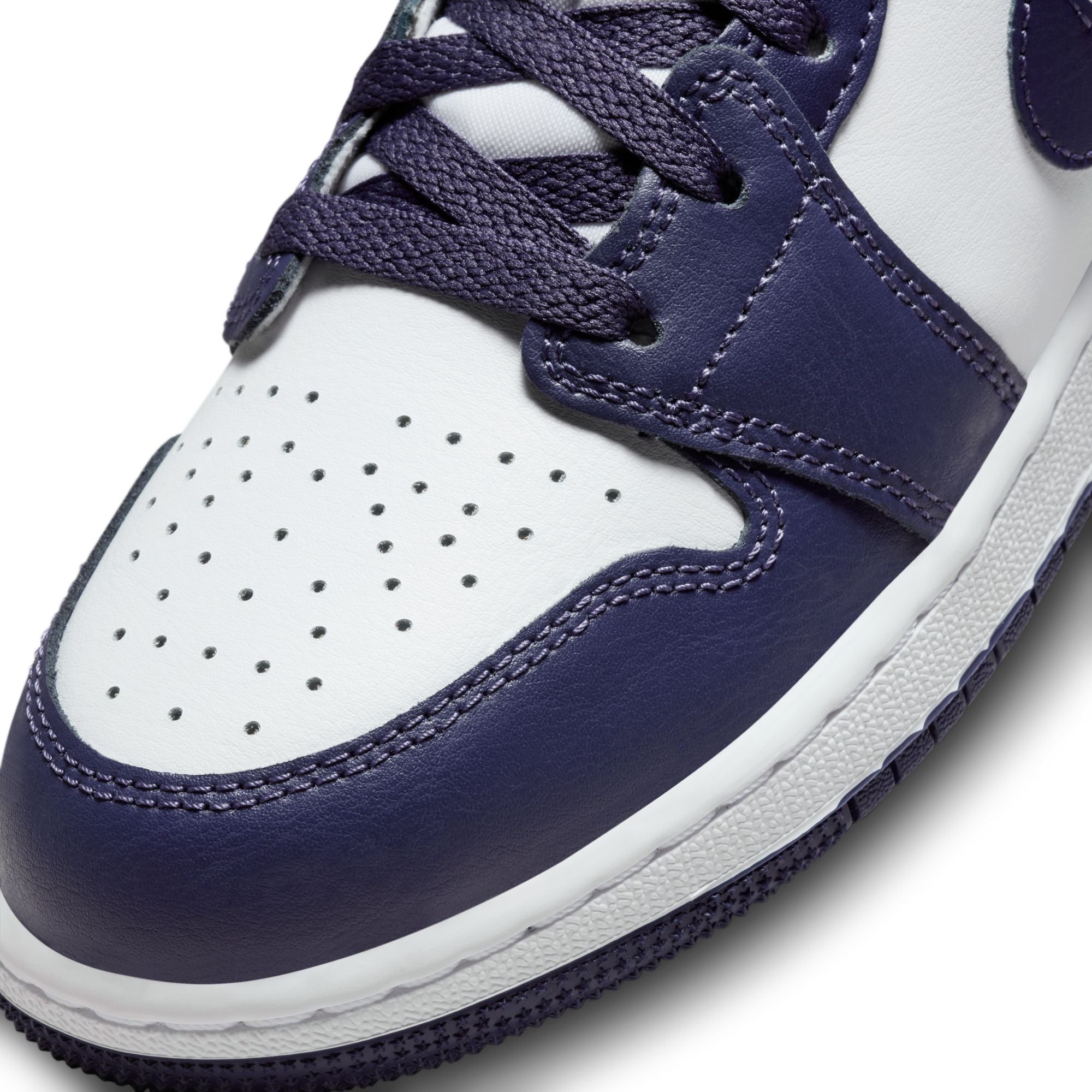 Youth Air Jordan 1 Mid 'Sky Purple'