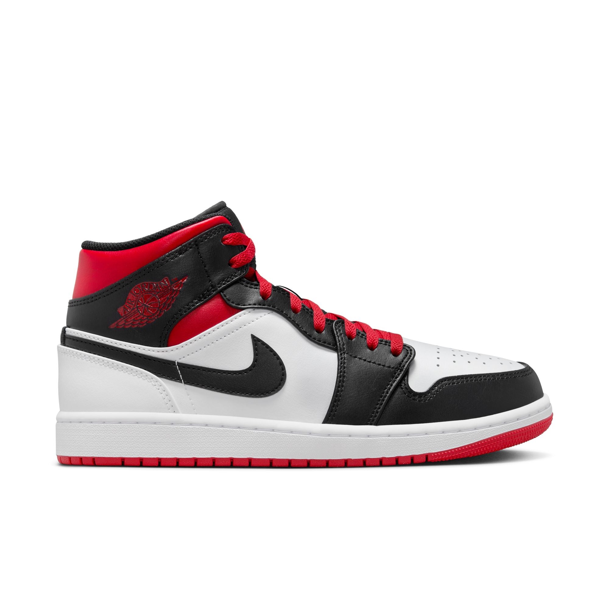 Air Jordan 1 Mid 'White/Red'