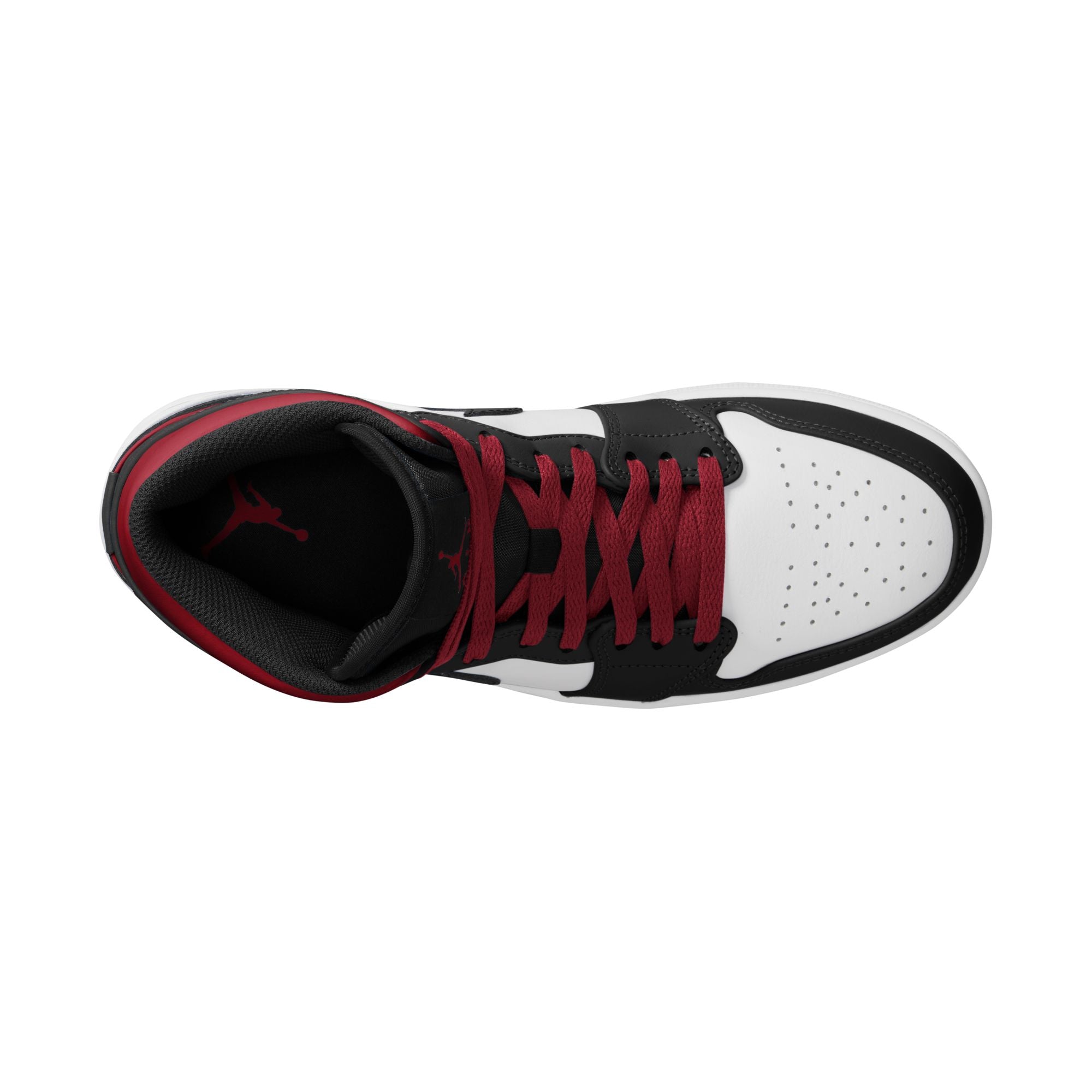 Air Jordan 1 Mid 'White/Red'