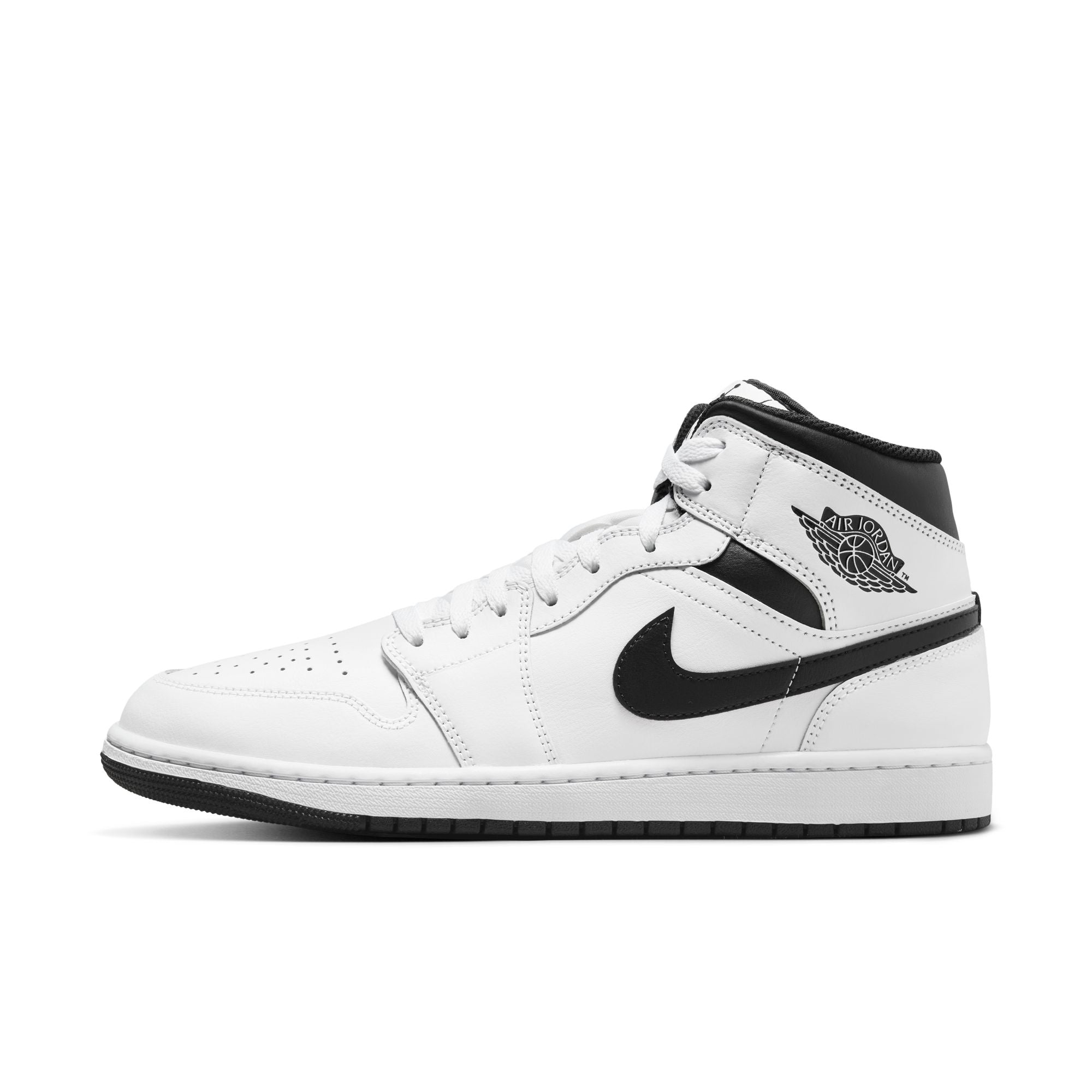 Air Jordan 1 Mid 'White/Black'