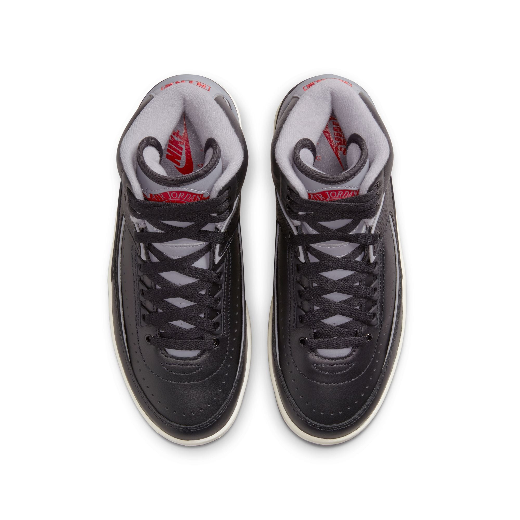 Youth Air Jordan 2 Retro 'Black Cement'